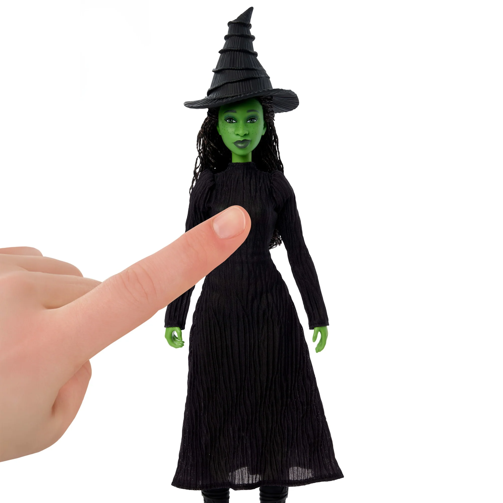 Universal Pictures Wicked Poupée Elphaba Chantante Avec Habillages et Accessoires - Bientôt Disponible - Image 3