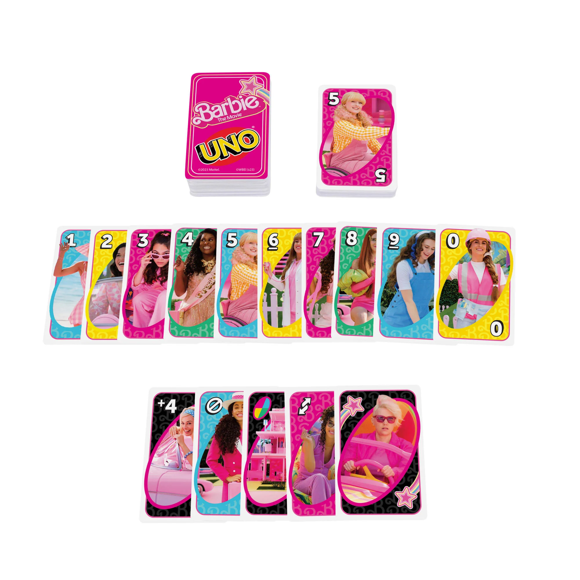 UNO Barbie The Movie Card Game, inspired By The Movie - Image 4