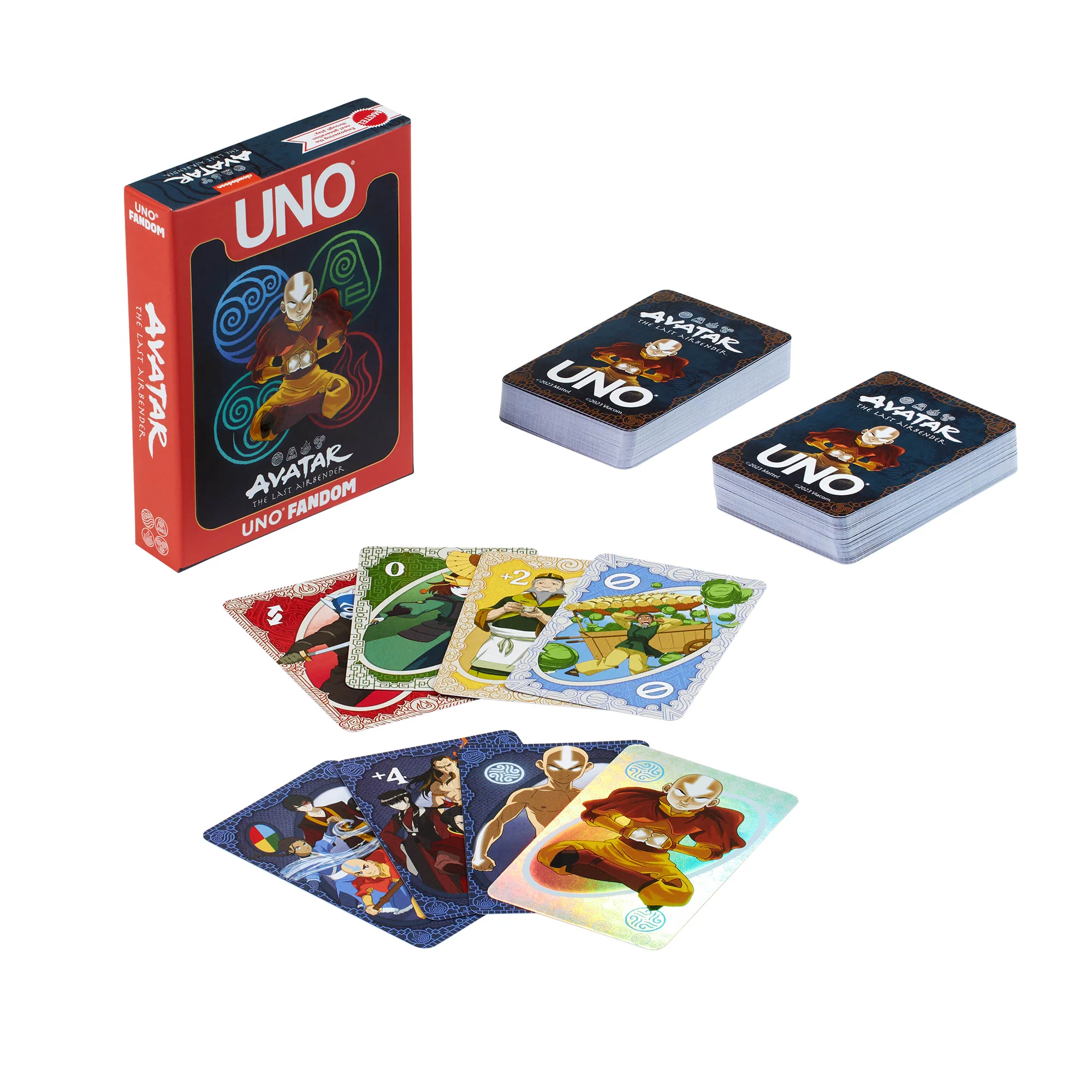 Mattel Games UNO Fandom Avatar: The Last Airbender Card Game With Collectible Foil Card For Kids, Adults & Family Night - Image 5