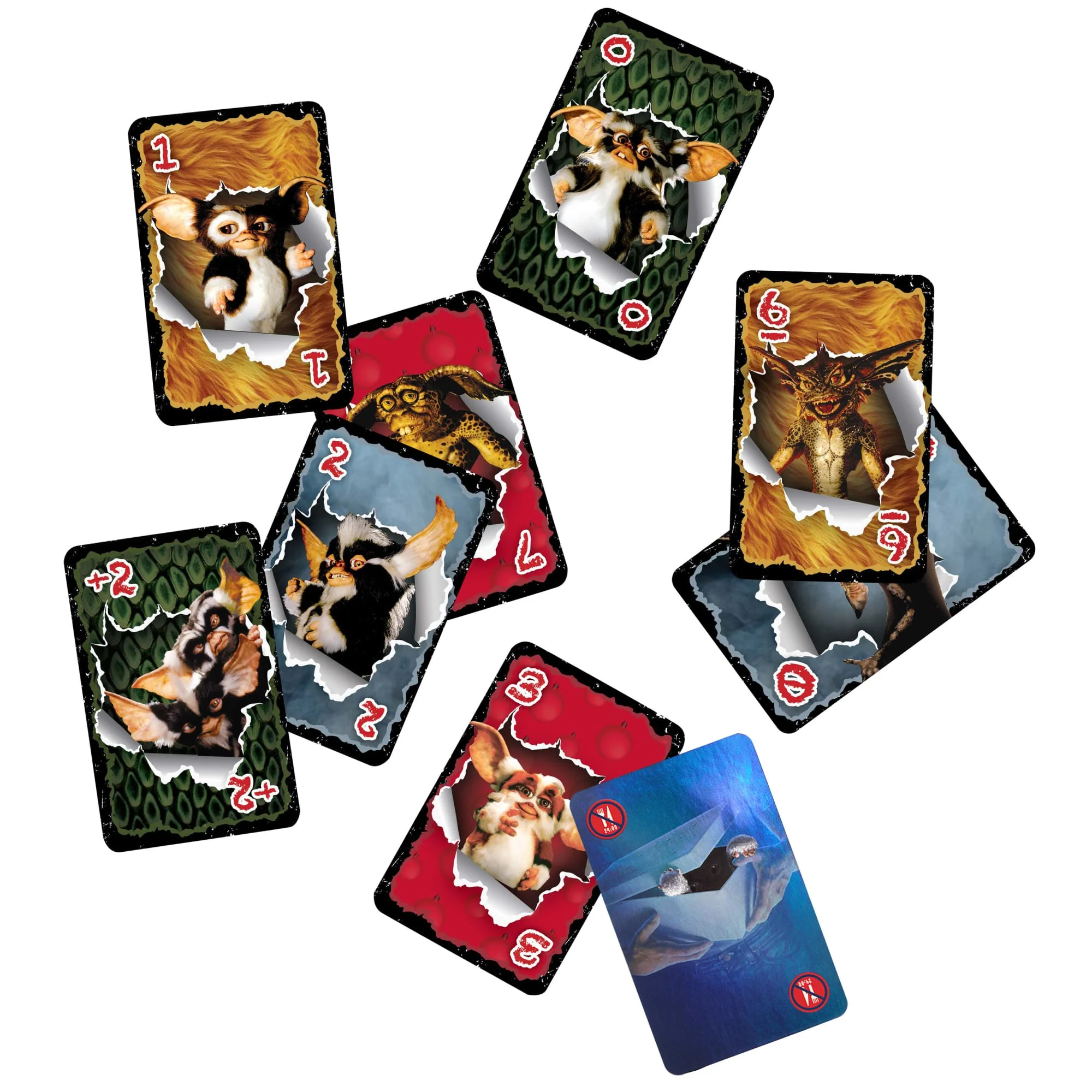 UNO Fandom Gremlins Card Game For Kids, Adults & Families, Travel & Camping For 2-10 Players - Image 3
