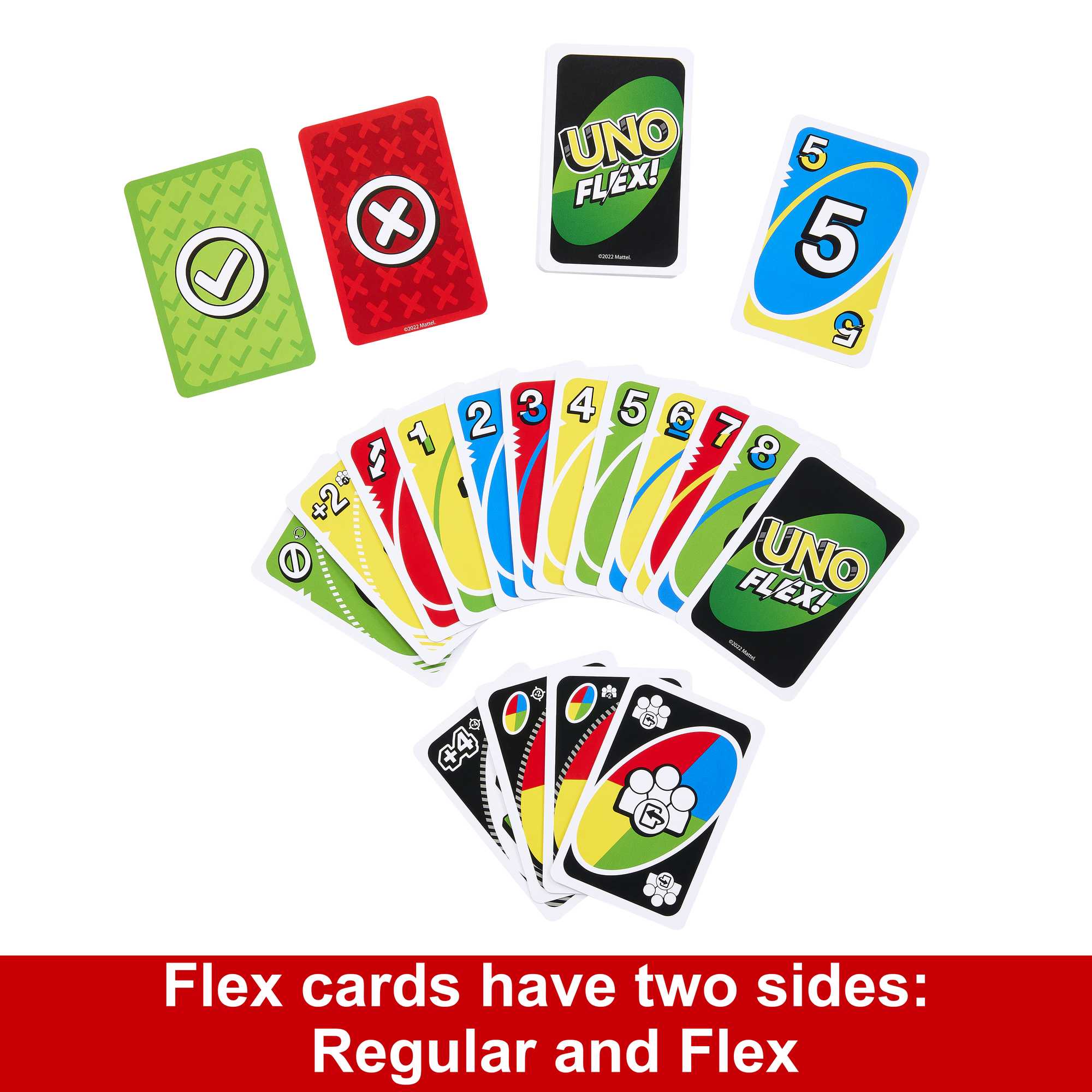 UNO Flex Card Game, Fun Games For Family And Game Nights - Image 3