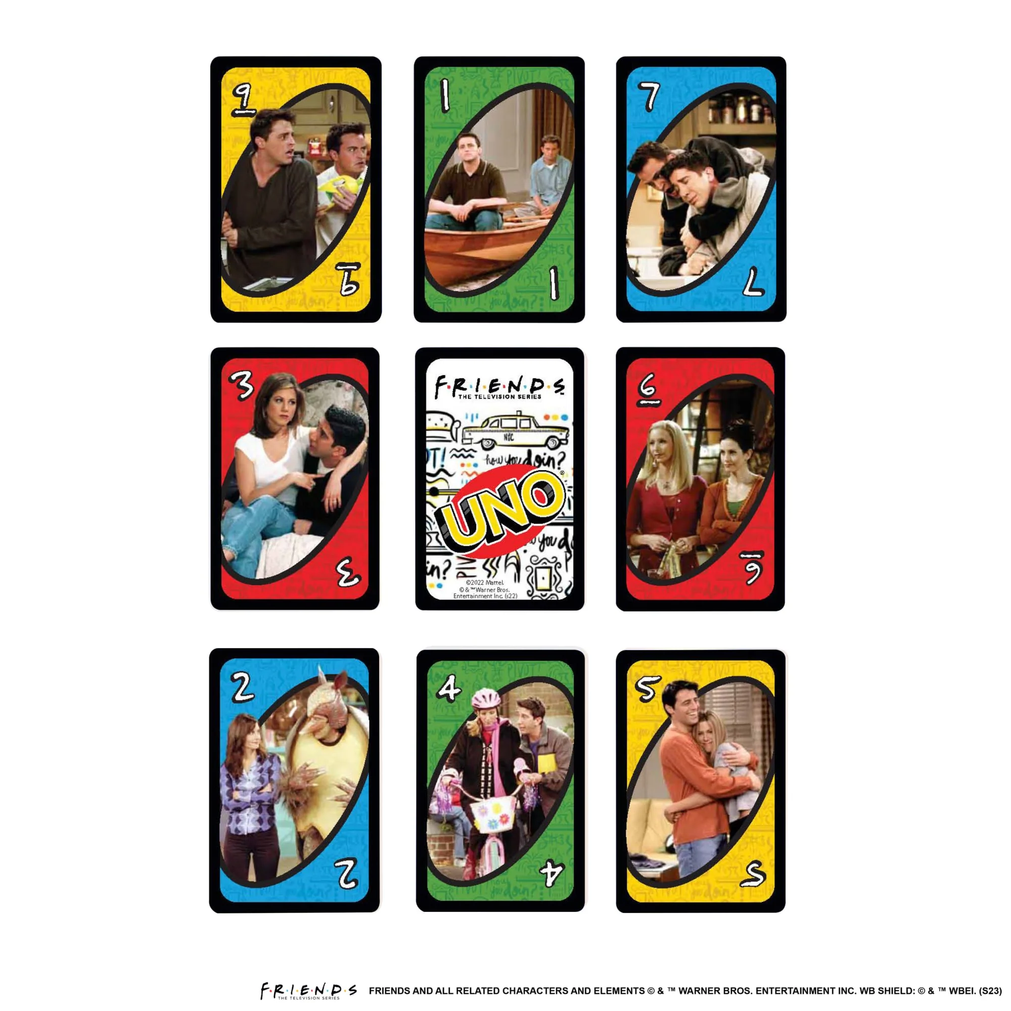 UNO Friends Card Game For Family, Adult & Party Nights, Collectible inspired By TV Series - Image 5