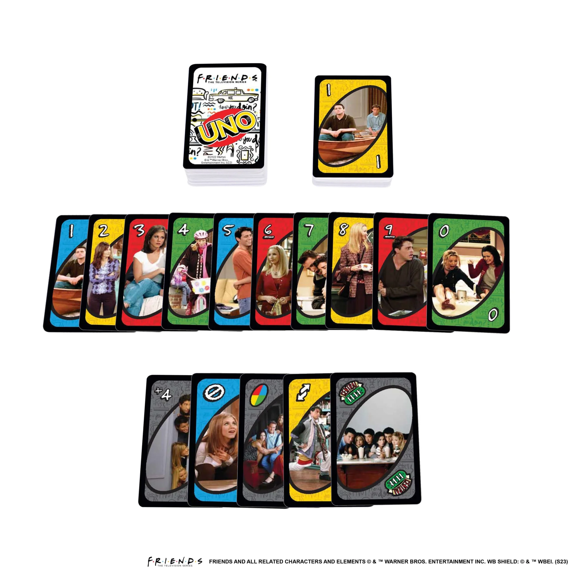 UNO Friends Card Game For Family, Adult & Party Nights, Collectible inspired By TV Series - Image 6