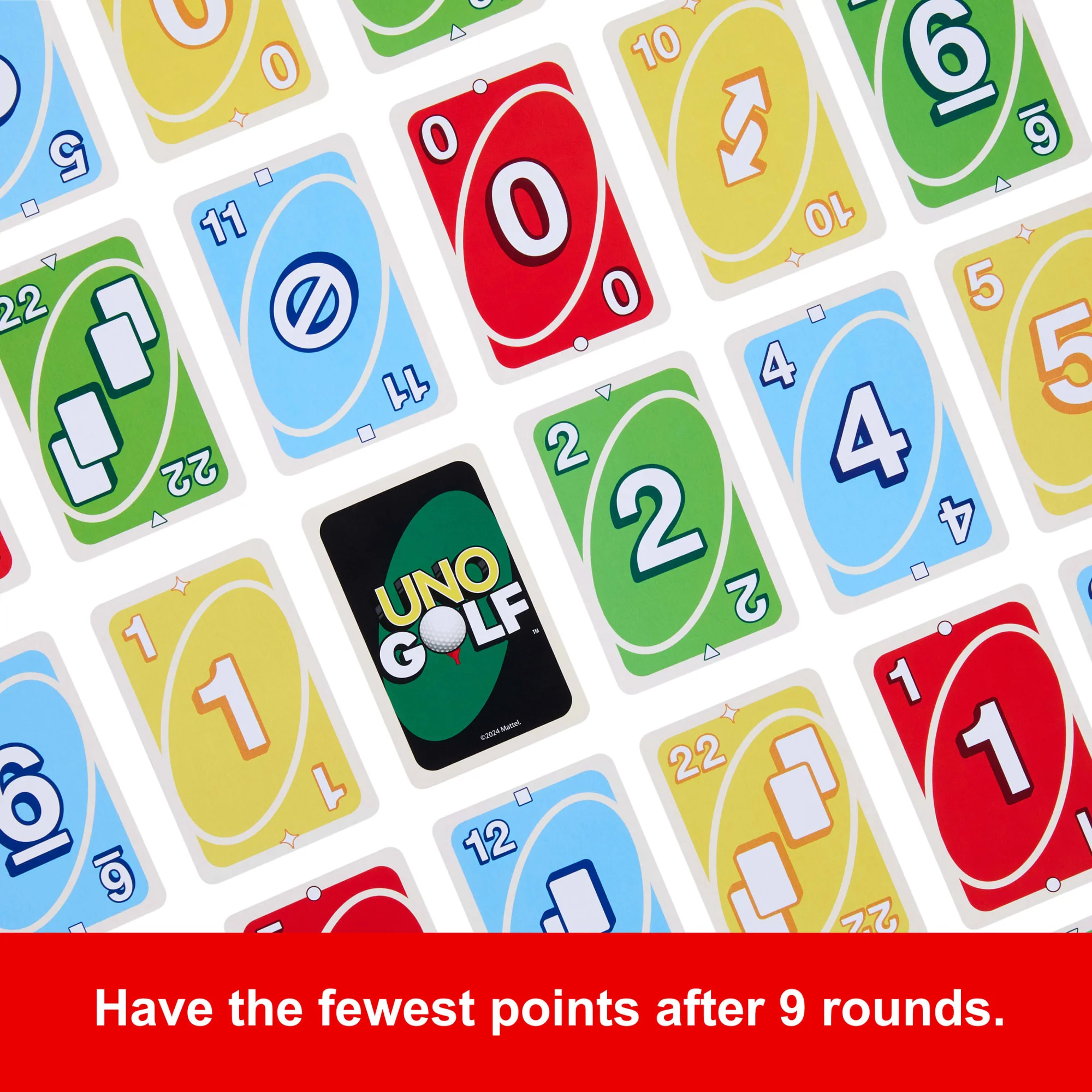UNO Golf Card Game For Kid, Adult & Family Nights, Parties & Travel, Includes 112 Cards - Image 3