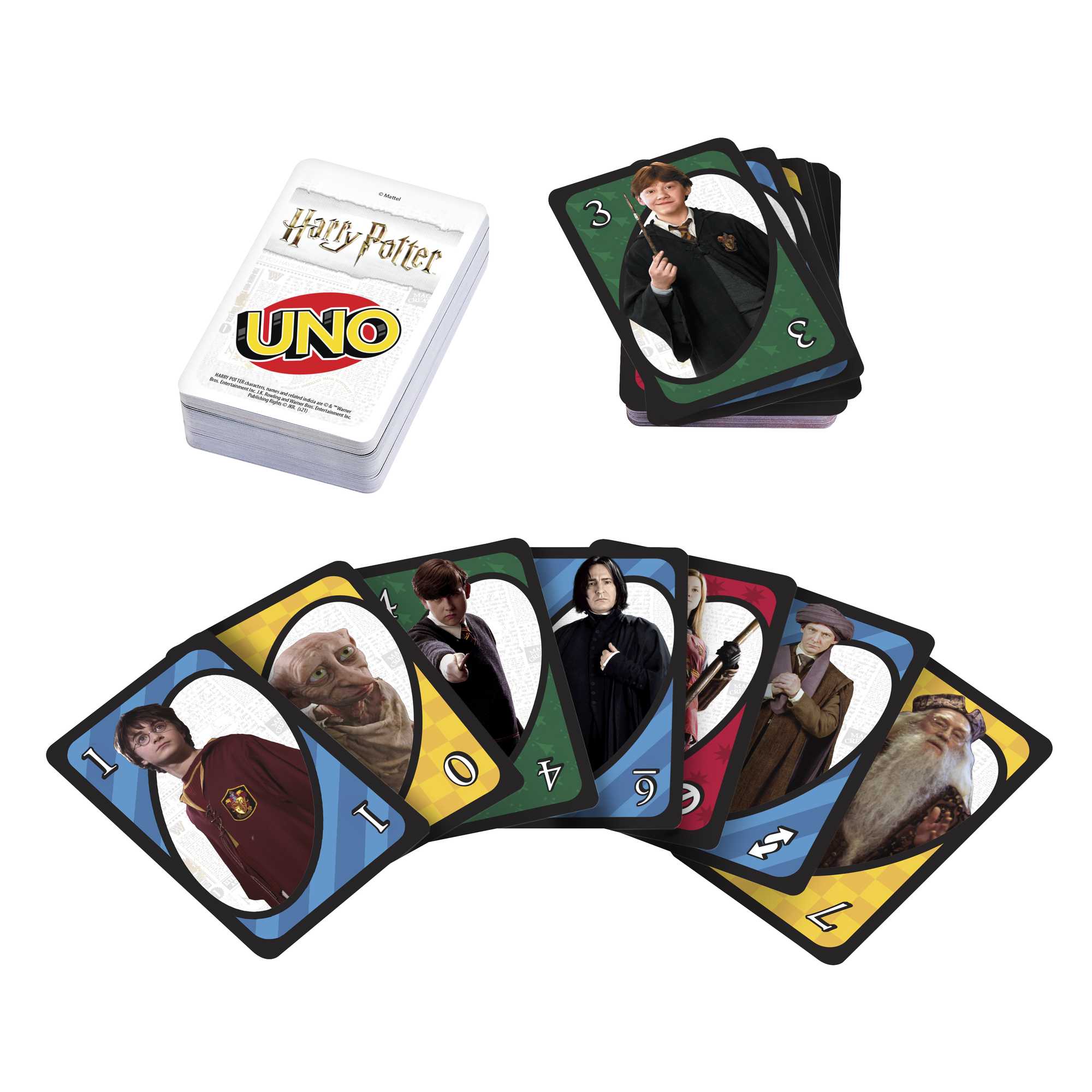 UNO Juego de Cartas Harry Potter Metálico - Image 5