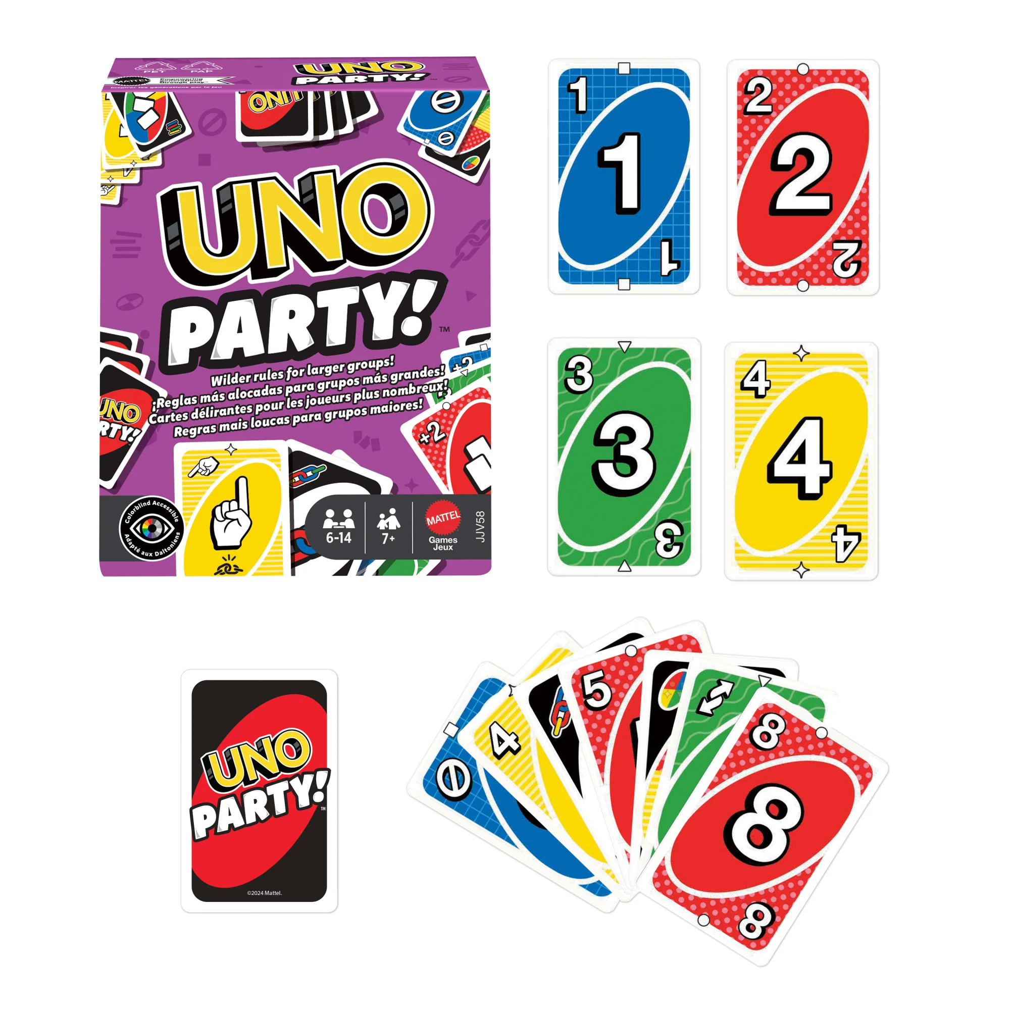 UNO Juego de Cartas Party Renovado - Image 6