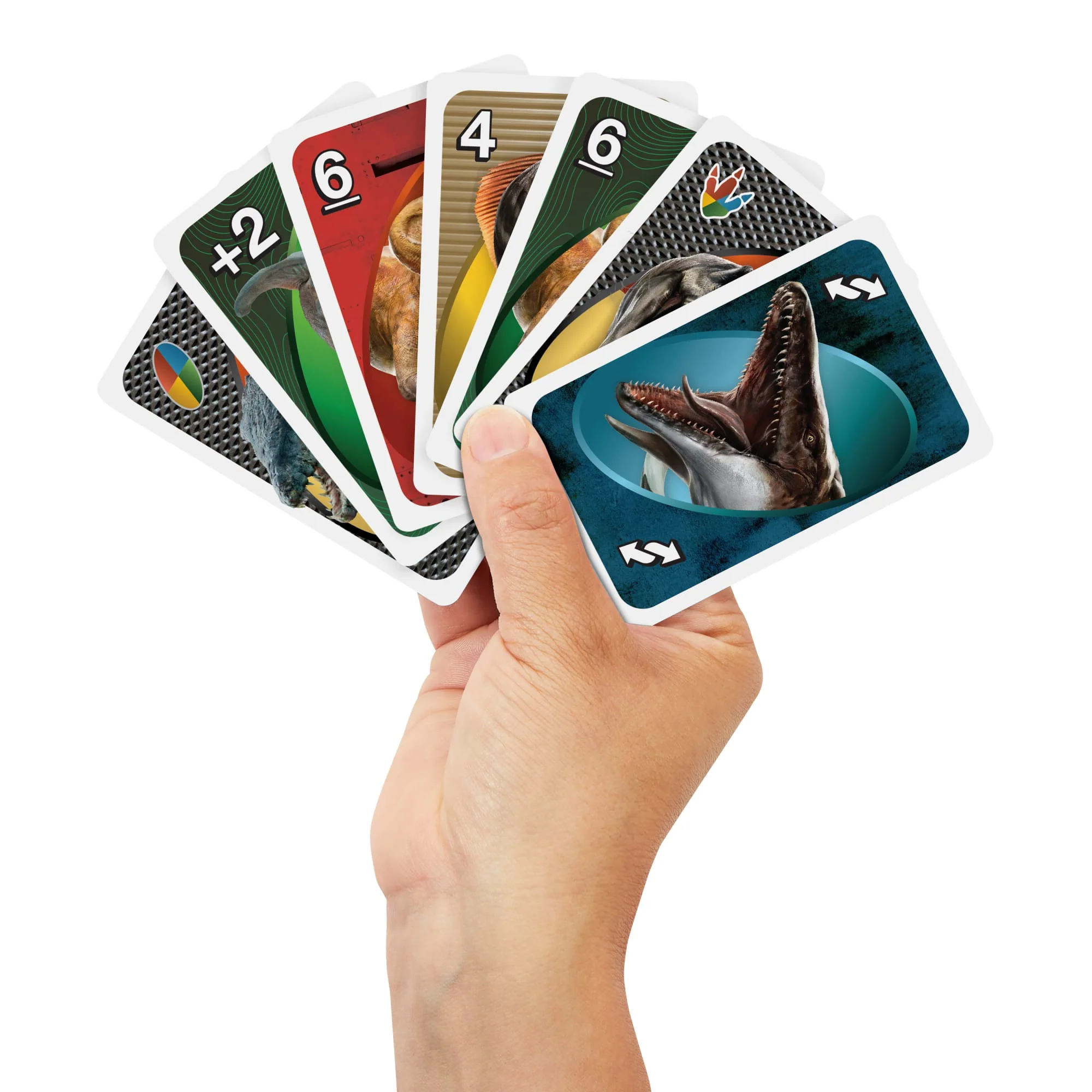 UNO Jurassic World Rebirth Card Game For Kids, Family & Adult Game Nights - Image 3