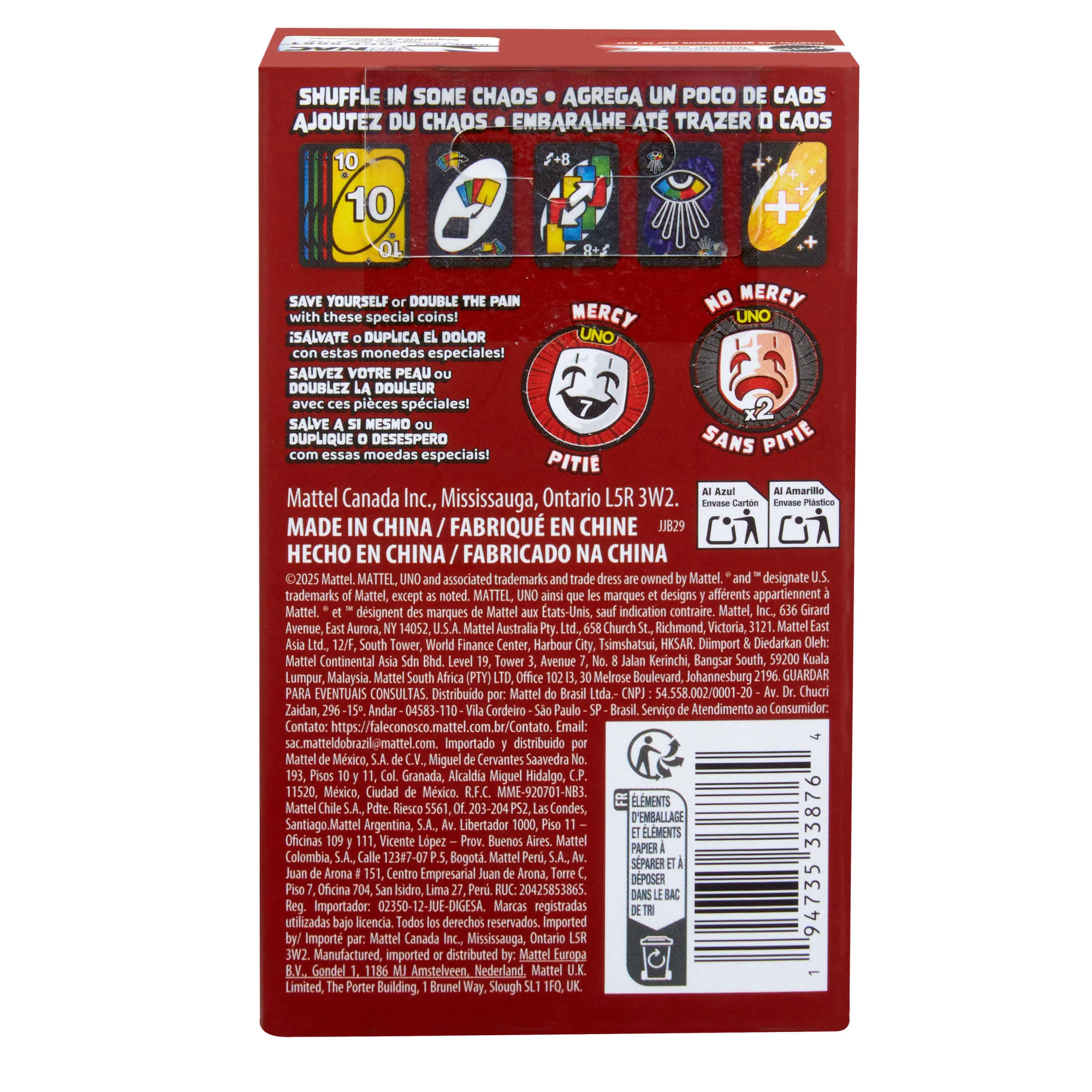 UNO Show ‘Em No Mercy Card Game Expansion Pack For Kid, Adult & Family Nights & Parties - Image 6