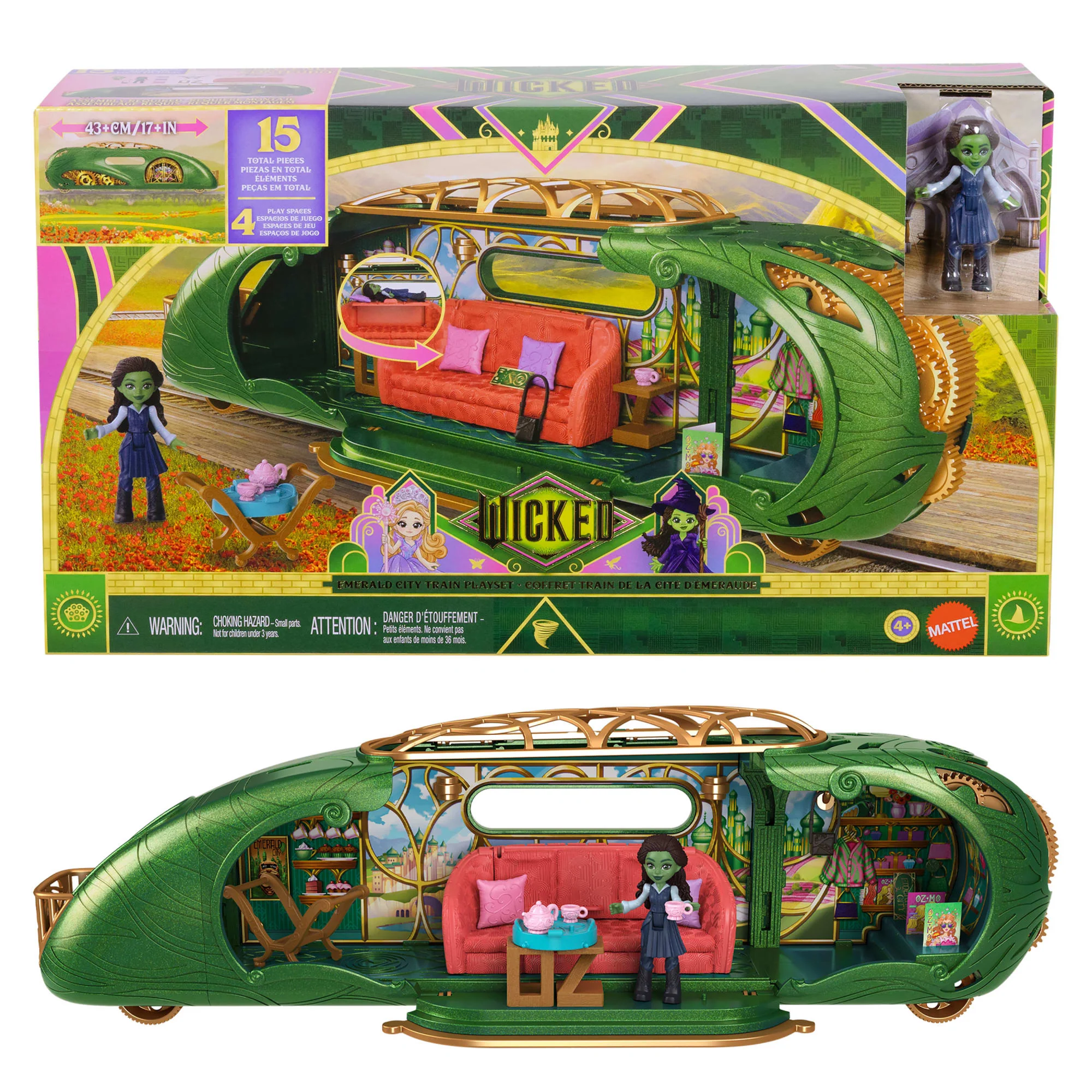 Wicked Coffret Train de La Cité D’Émeraude