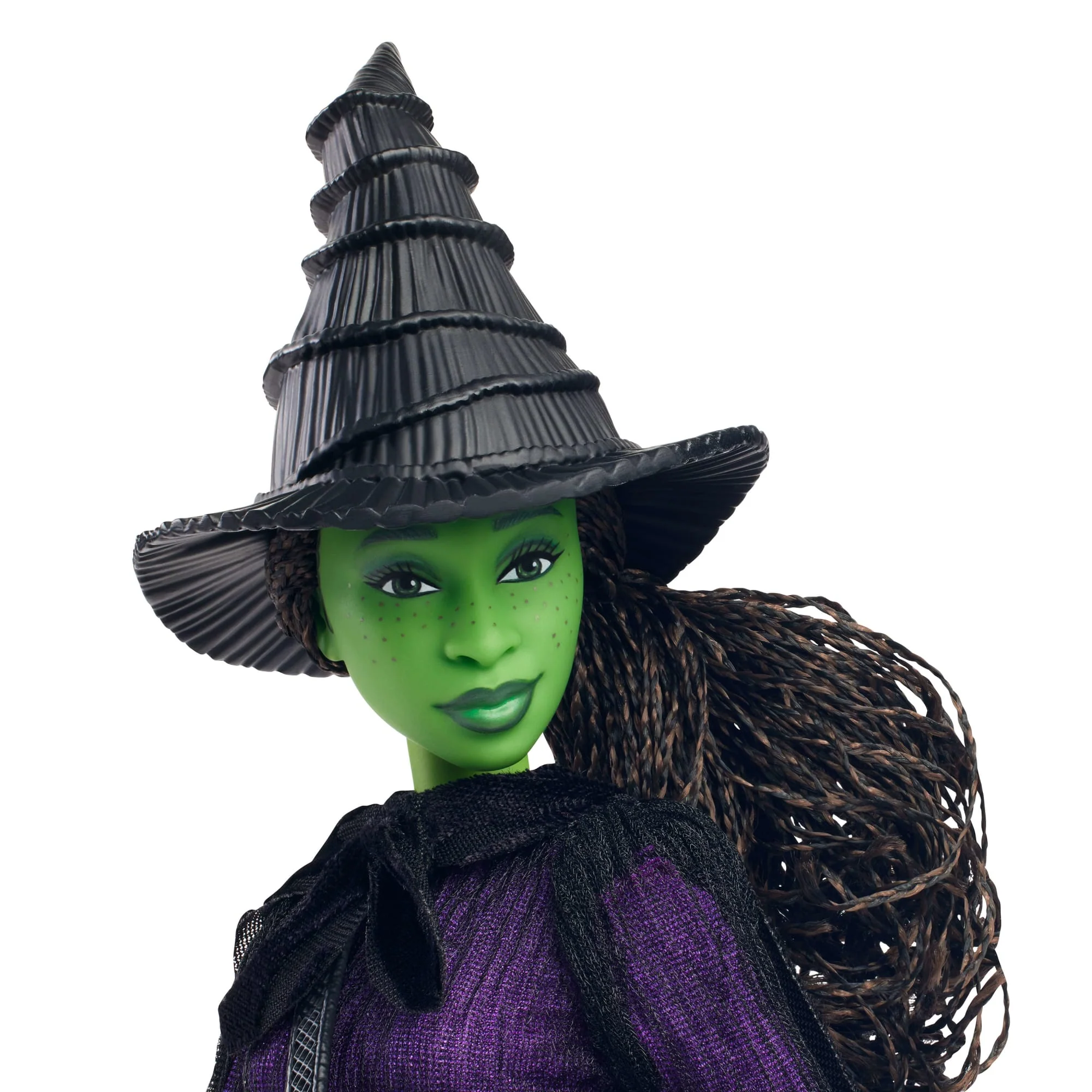 Universal Pictures’ Wicked Deluxe Elphaba Fashion Doll & Accessories With Braided Hair & Posability - Image 3