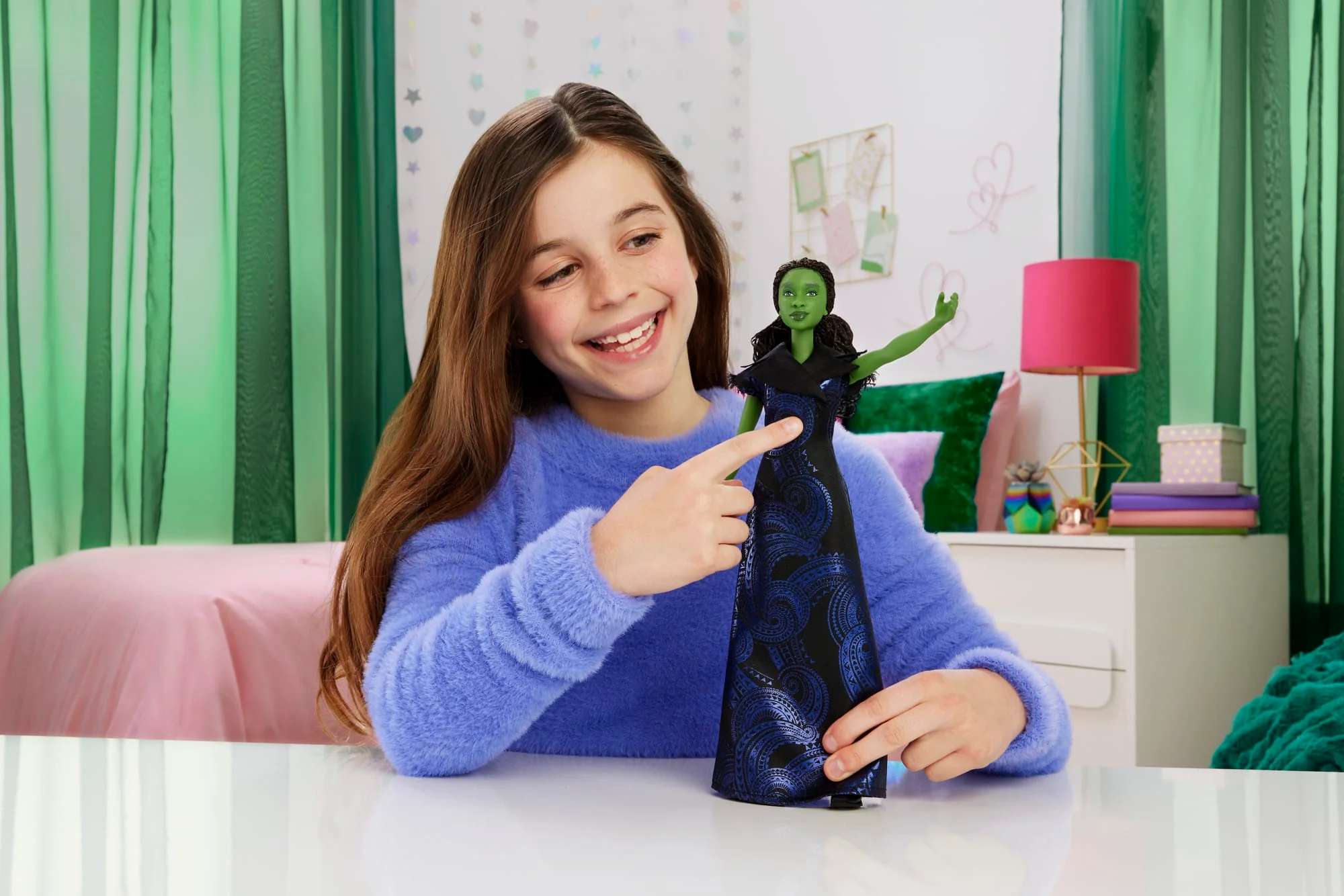 Universal Pictures’ Wicked: For Good Singing Elphaba Doll, Movie-inspired Outfit, Sings “For Good" - Image 2