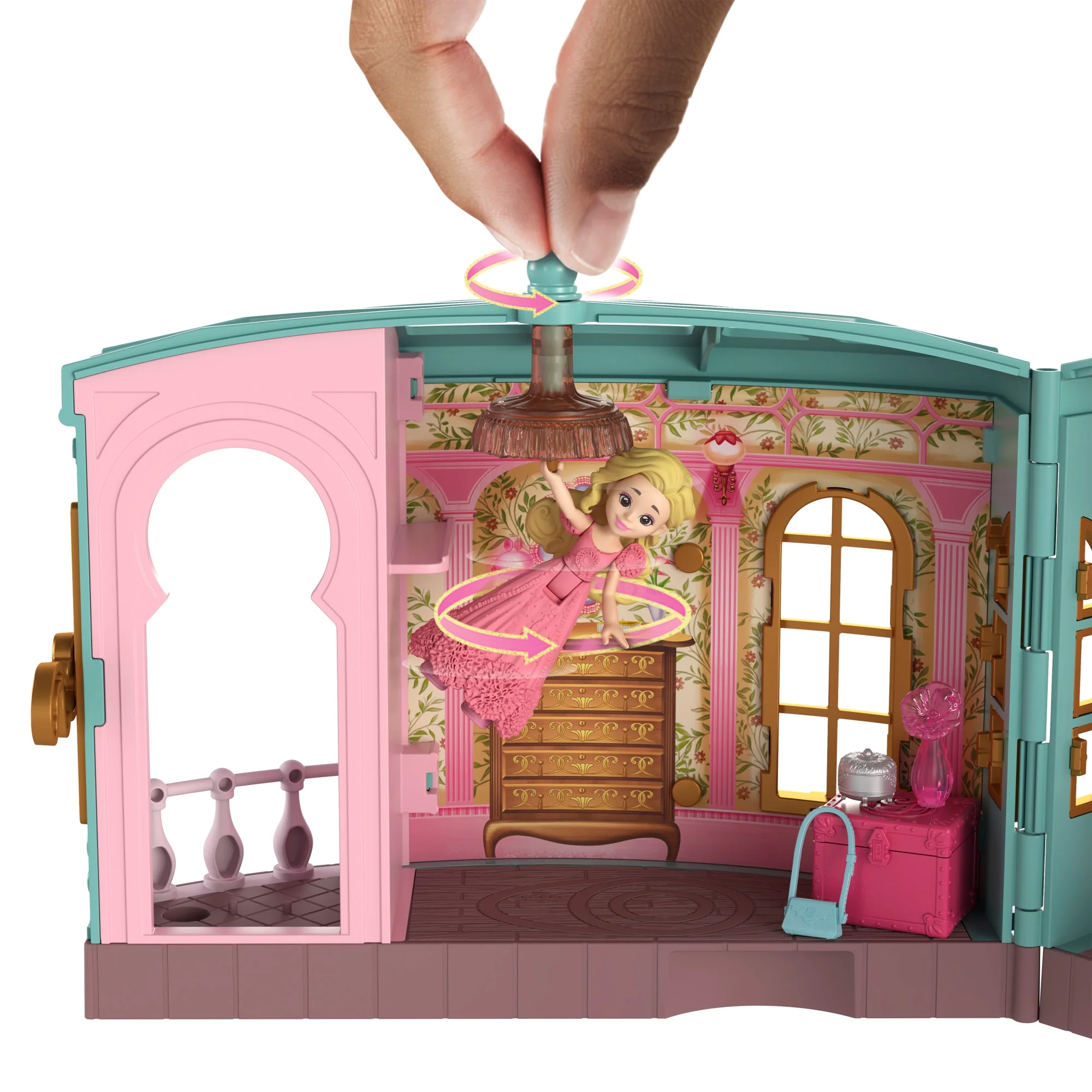 Universal Pictures’ Wicked So Popular Dorm Small Doll Playset With 3 Play Spaces & 10 Total Pieces - Image 4