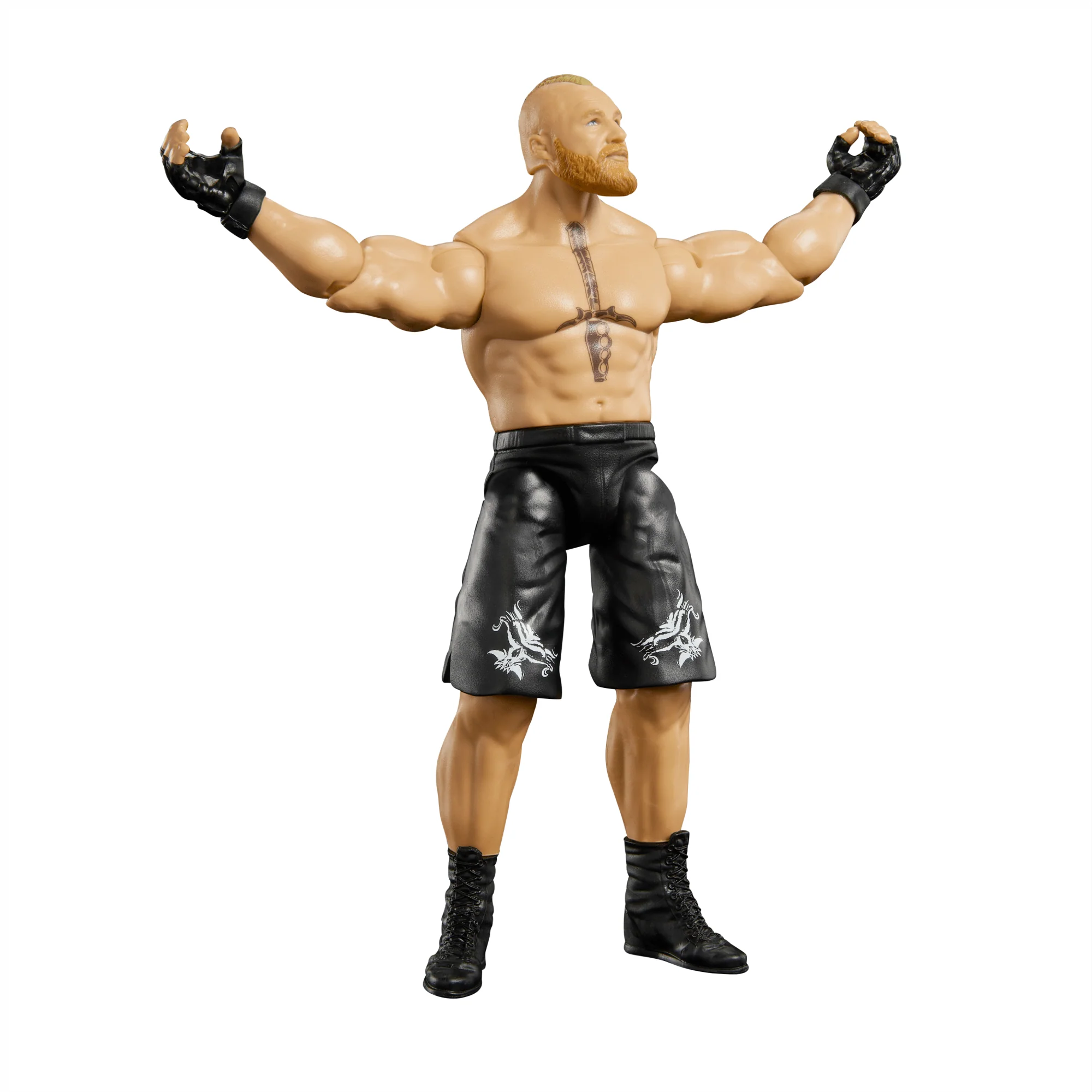 WWE Brock Lesnar Action Figure, 6-inch Collectible Superstar With Articulation & Life-Like Look - Image 2