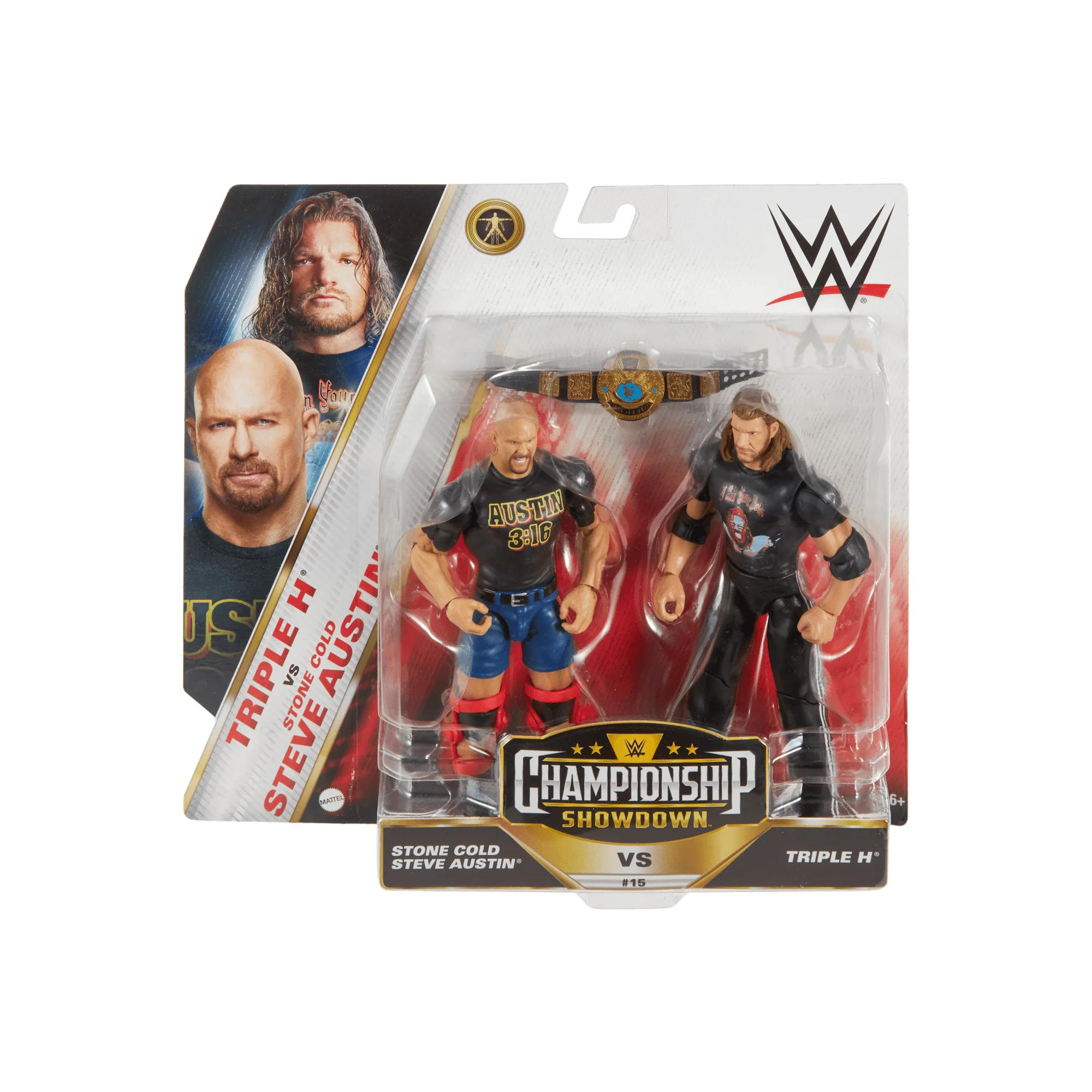Wwe®  Championship Showdown™  Coffret de 2  Stone Cold Steve Austin® et Triple H® - Image 2