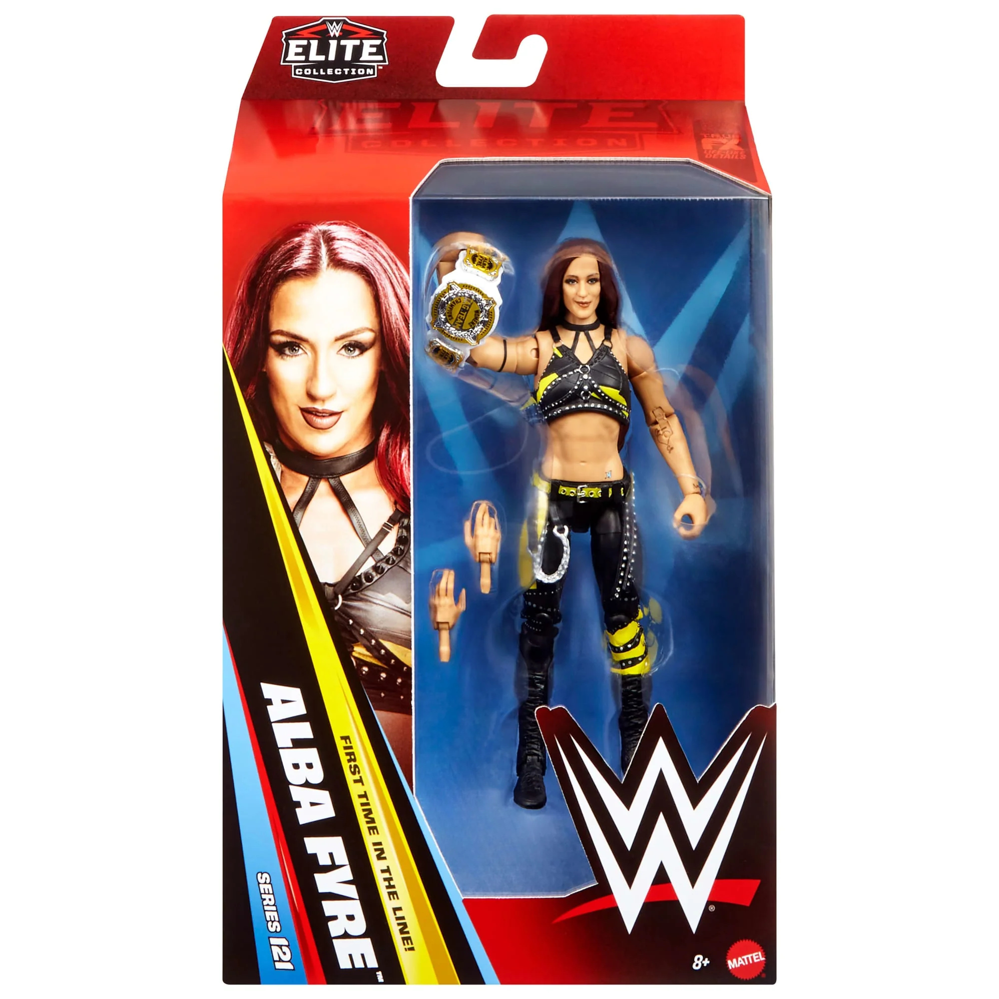 WWE Elite Alba Fyre Action Figure, Series #121, 6-Inch Collectible With Articulation & Accessories - Image 6