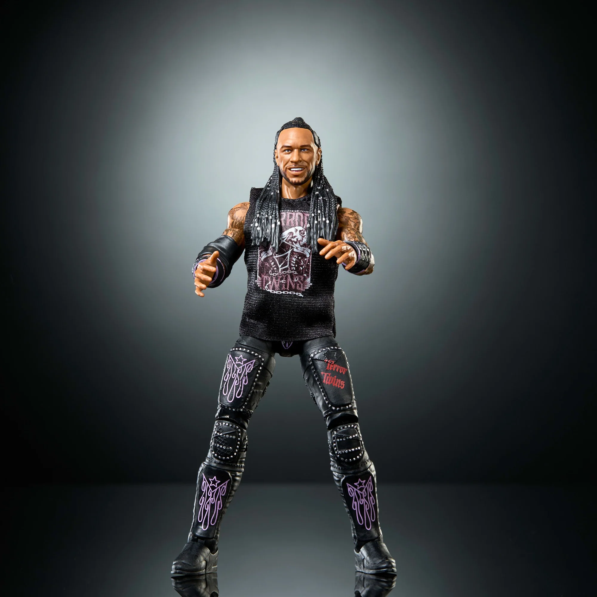 WWE Elite Damian Priest Action Figure, Series #122 Set, 6-Inch Collectible With Accessories - Image 3