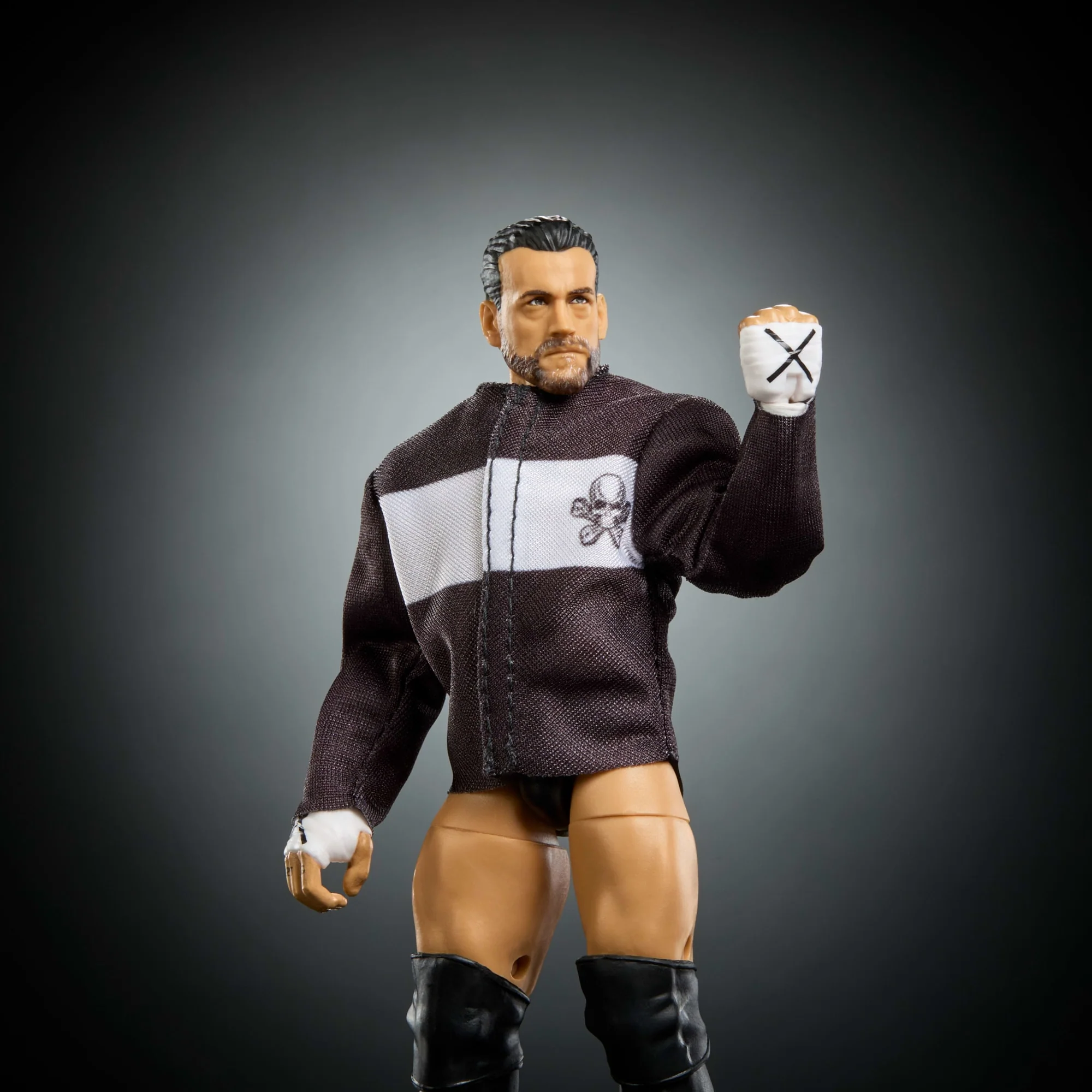 WWE Elite Cm Punk Action Figure, Series #124 Set, 6-Inch Collectible With Articulation & Accessories - Image 3