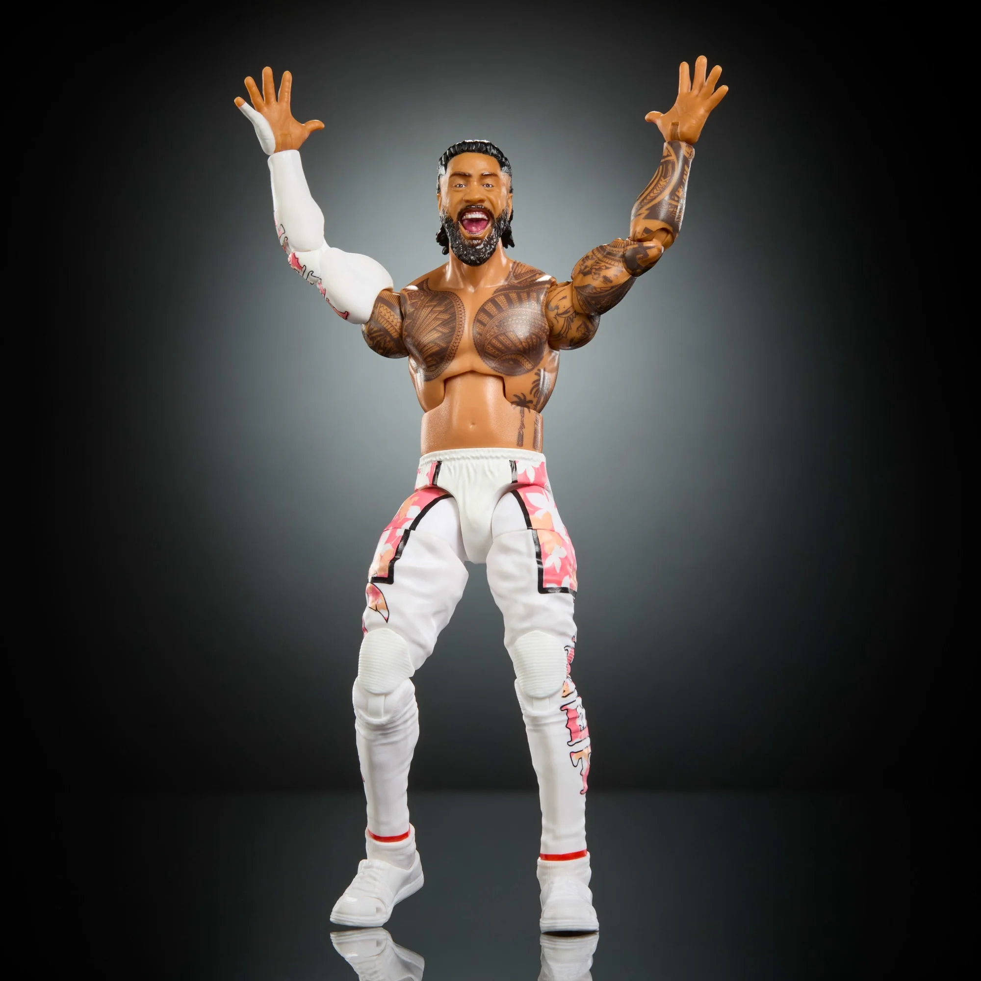 WWE Elite Jey Uso Action Figure, Series #124 Set, 6-Inch Collectible With Articulation & Accessories - Image 5