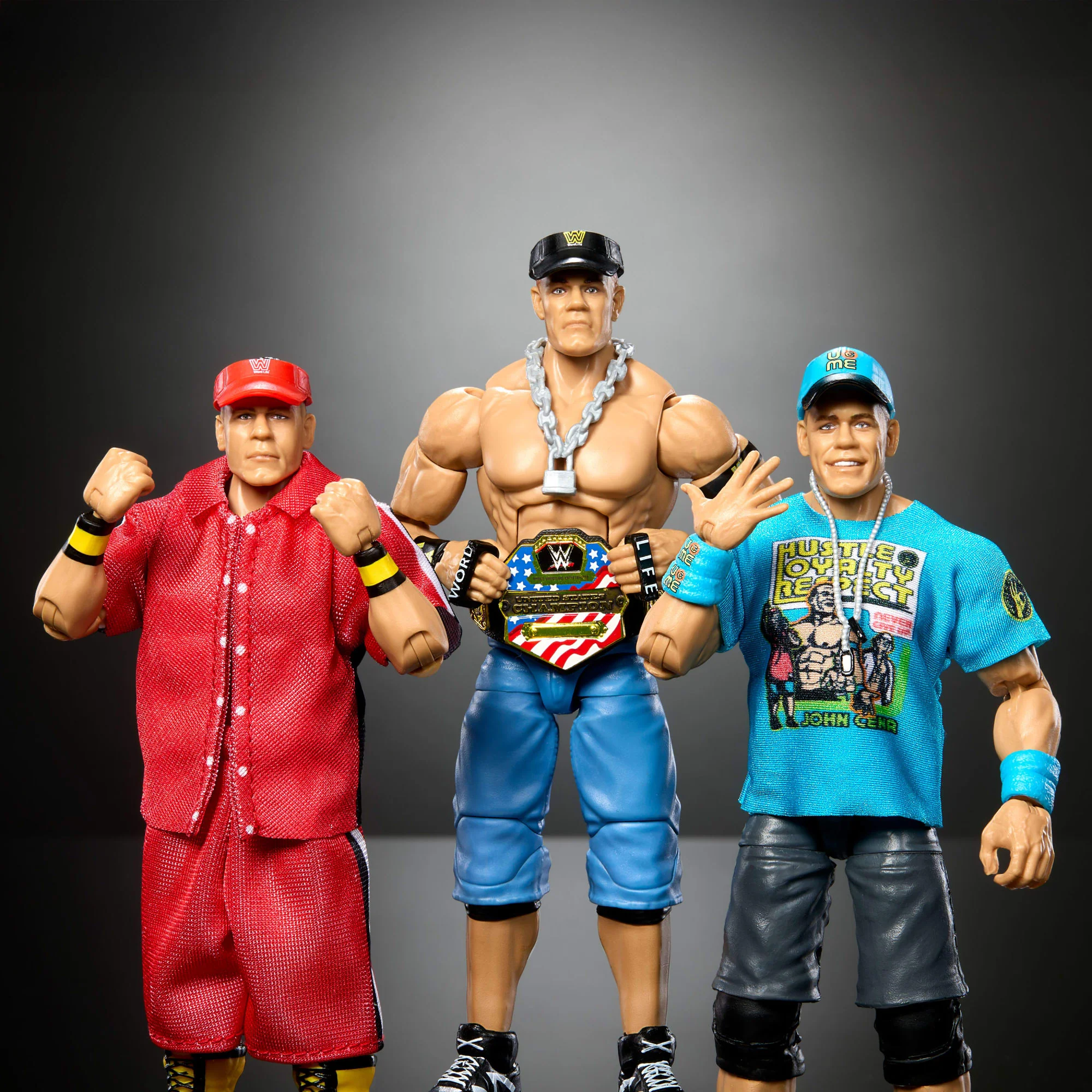 WWE Elite Collection John Cena 3-Pack, Collectible Set Of 6-inch Action Figures With Articulation - Image 4