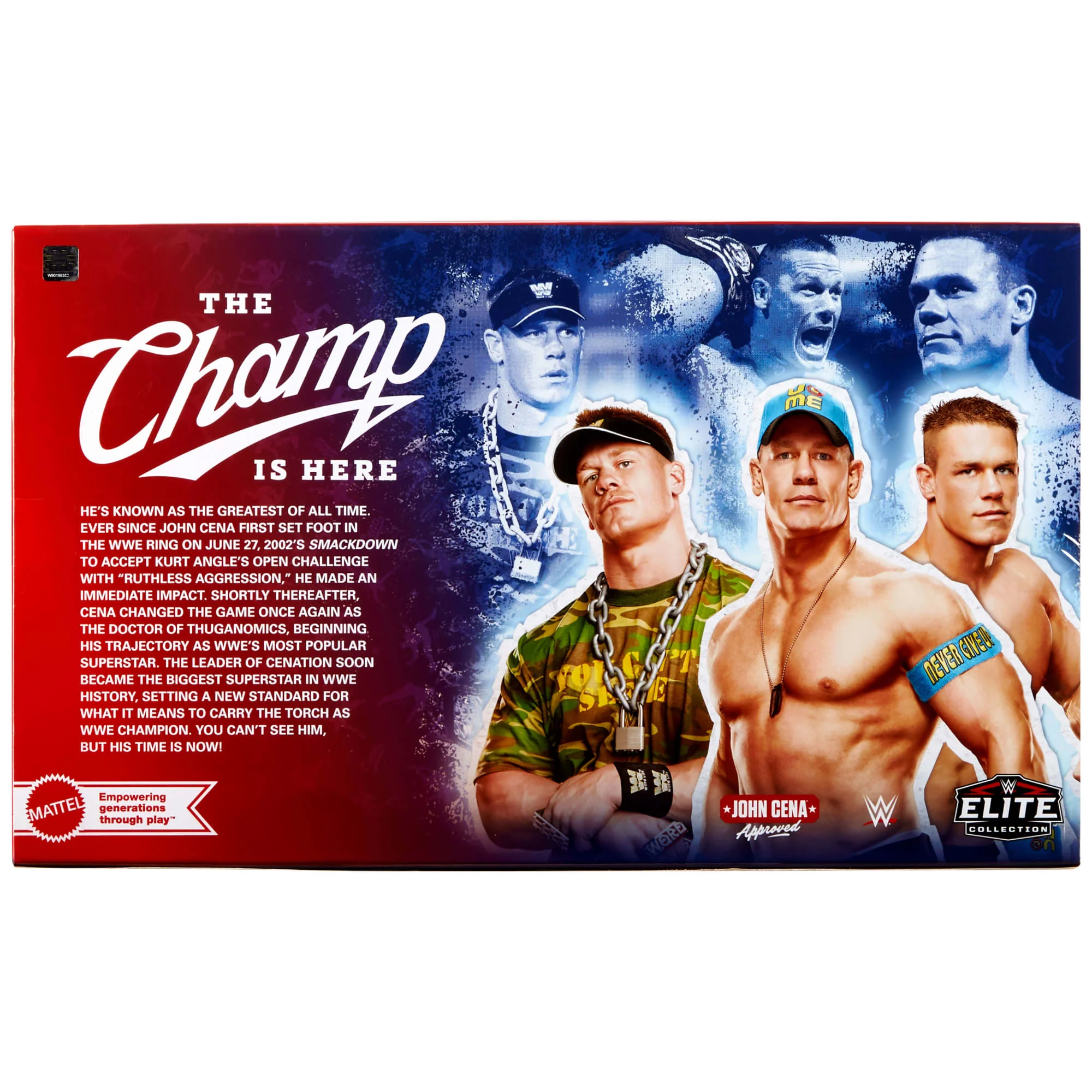 WWE Elite Collection John Cena 3-Pack, Collectible Set Of 6-inch Action Figures With Articulation - Image 7