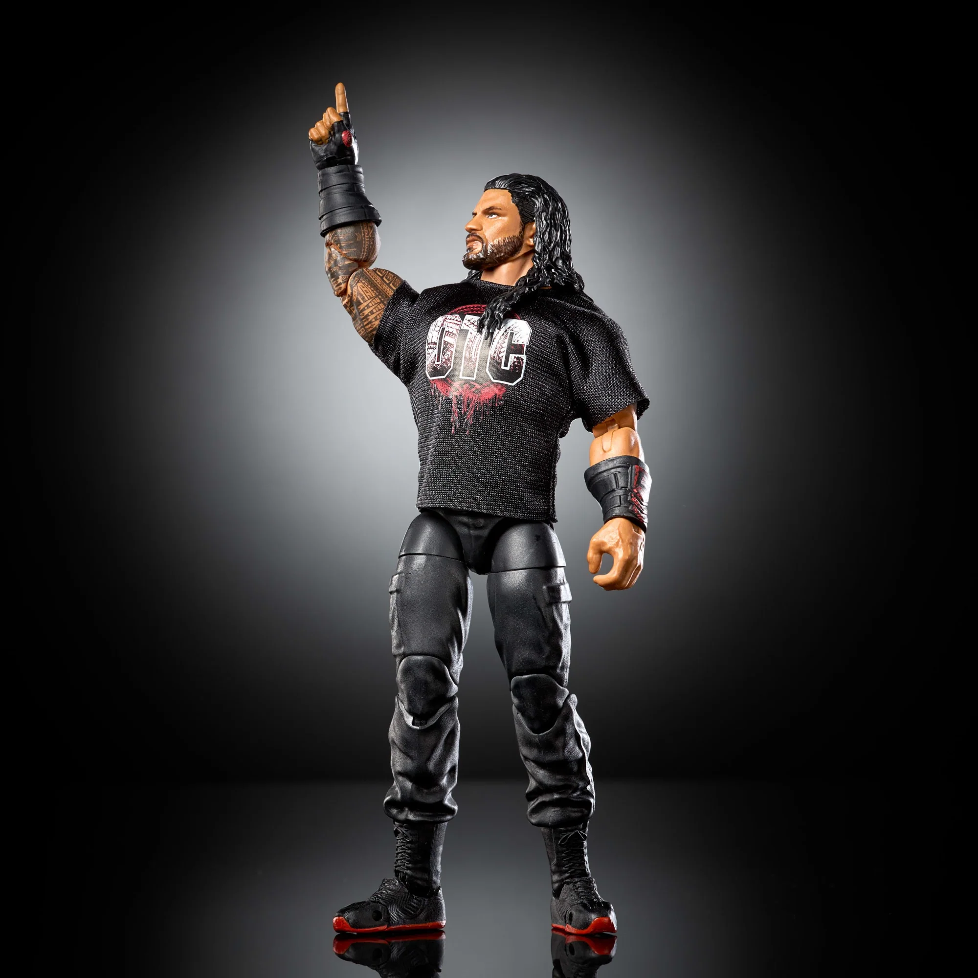 WWE Elite Roman Reigns Action Figure, Series #123 Set, 6-Inch Collectible With Accessories - Image 4
