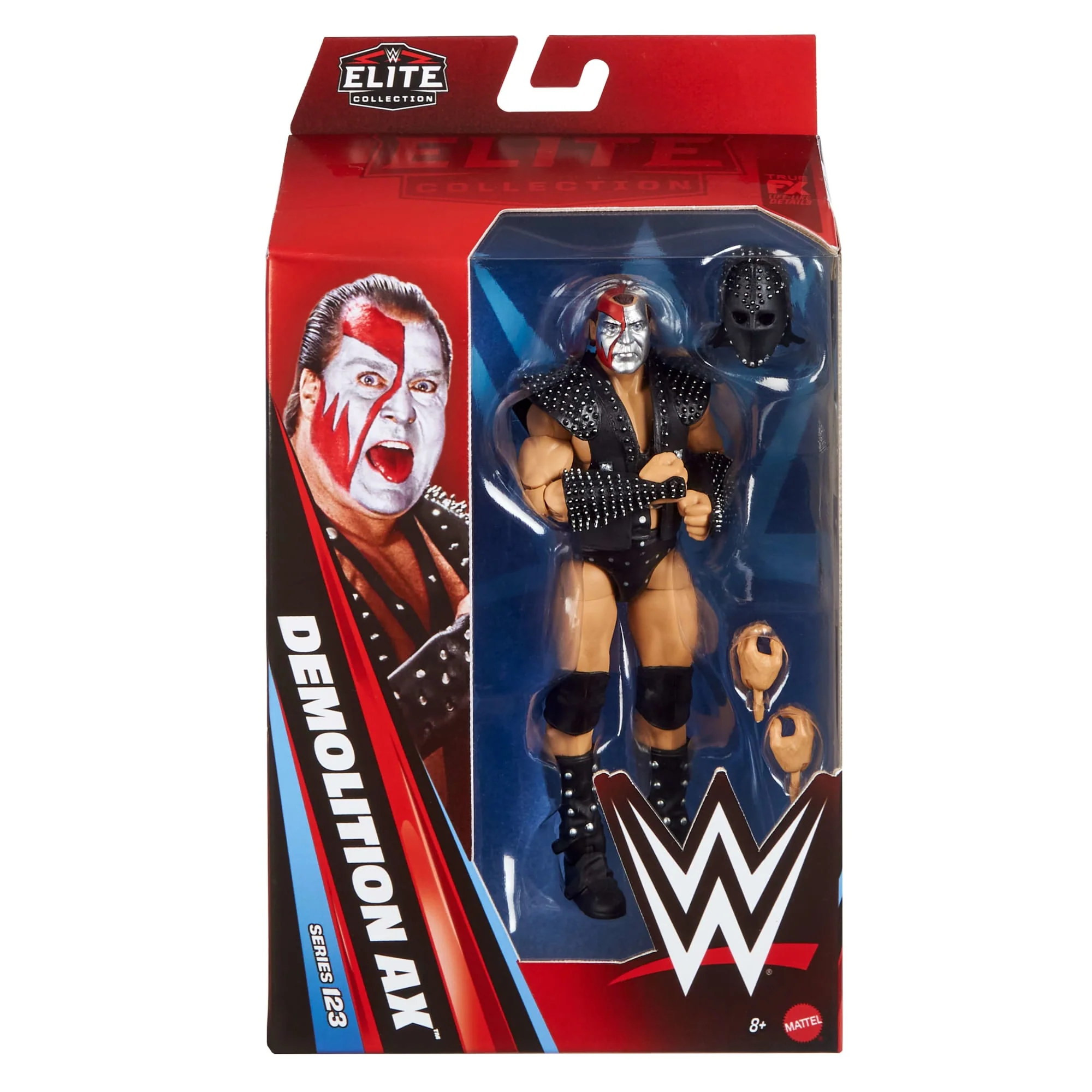 WWE Elite Demolition Ax Action Figure, Series #123 Set, 6-Inch Collectible With Accessories - Image 2