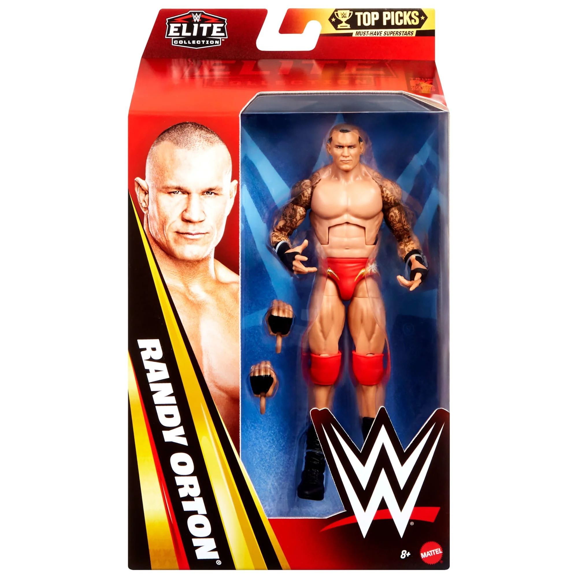WWE Elite Collection Top Picks Randy Orton Action Figure & Accessories, 6-Inch Collectible Set - Image 2