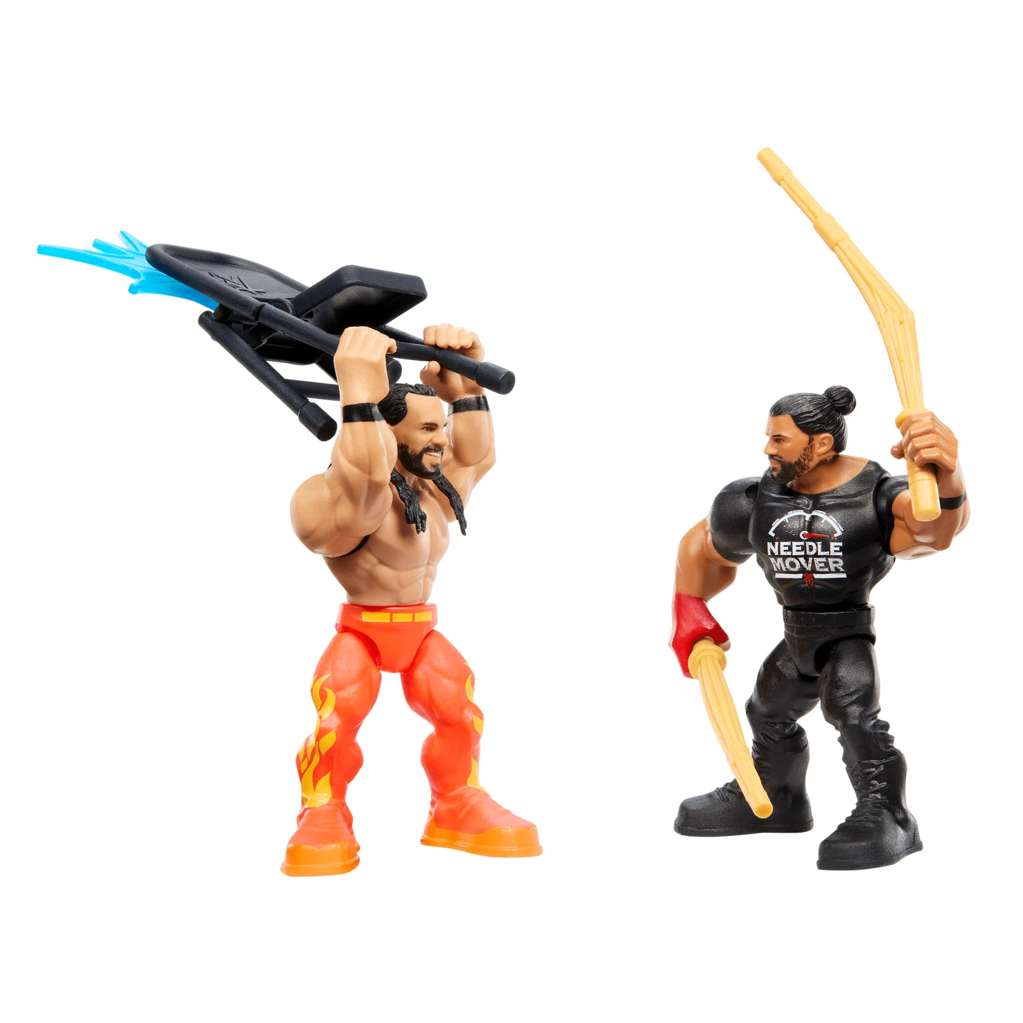 WWE Action Figure Knuckle Crunchers Seth Rollins With Battle Accessory - Image 5