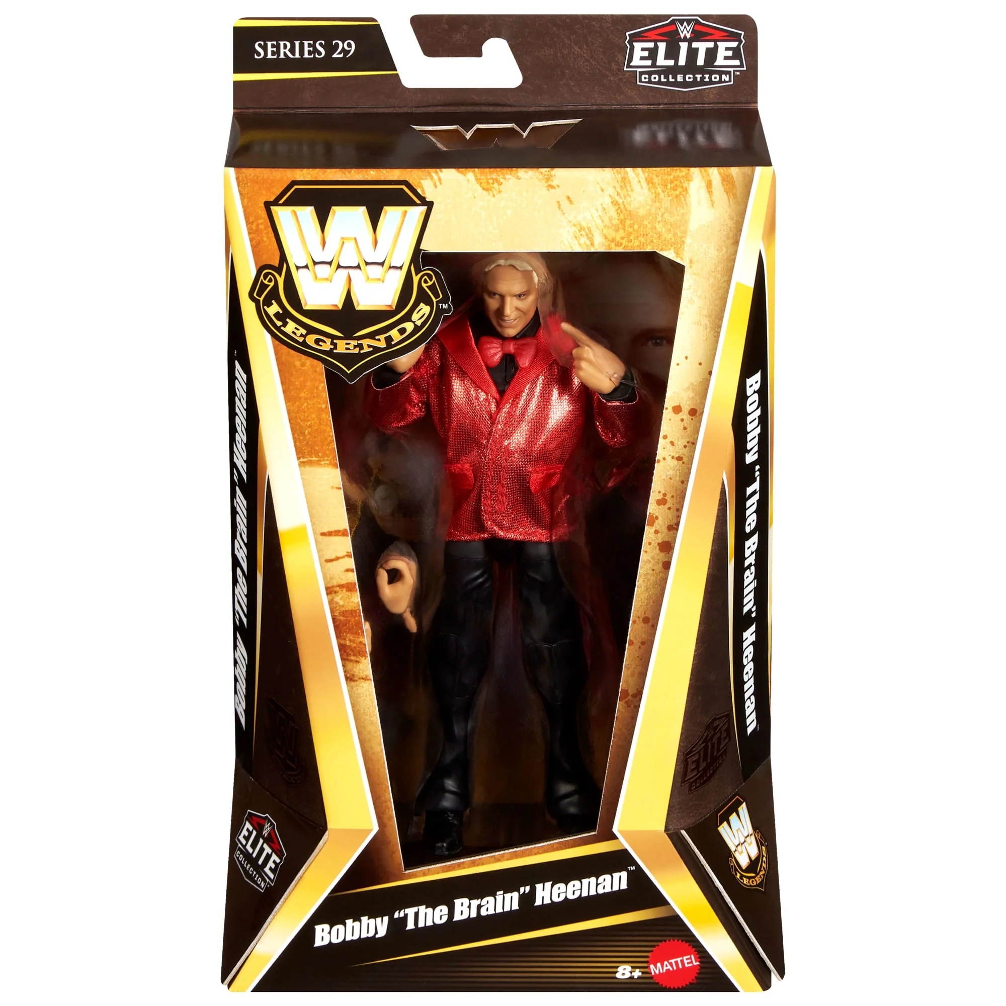 WWE Elite Legends Bobby “The Brain” Heenan Action Figure & Accessories, Series 29 6-Inch Collectible - Image 2