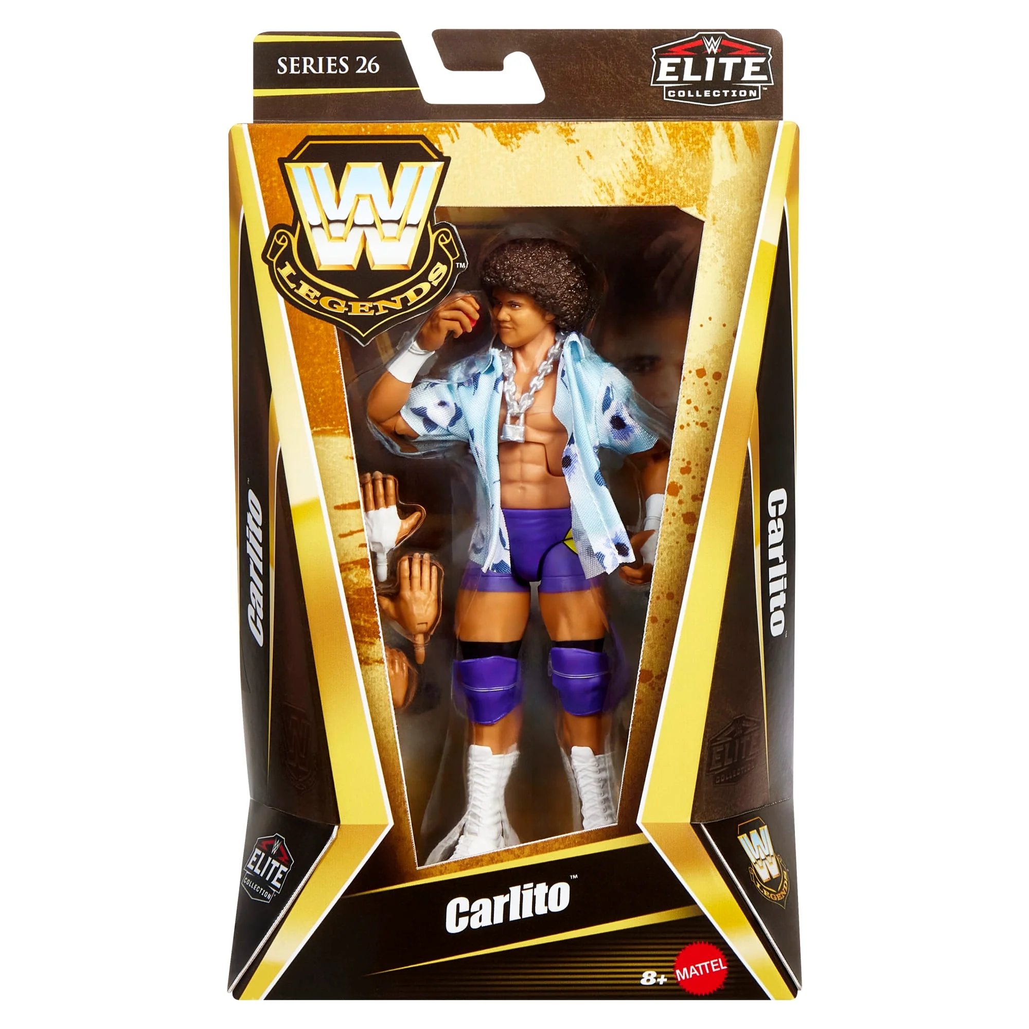 Wwe  Collection Elite  Legends  Série26  Figurine  Carlito - Image 2
