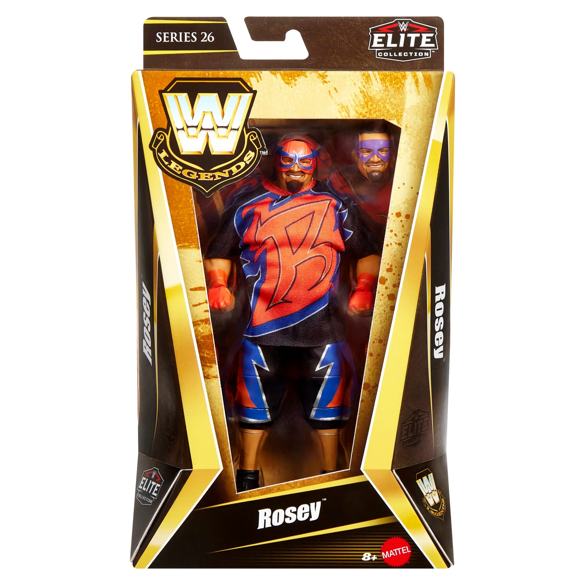 Wwe  Collection Elite  Legends  Série26  Figurine  Rosey - Image 2