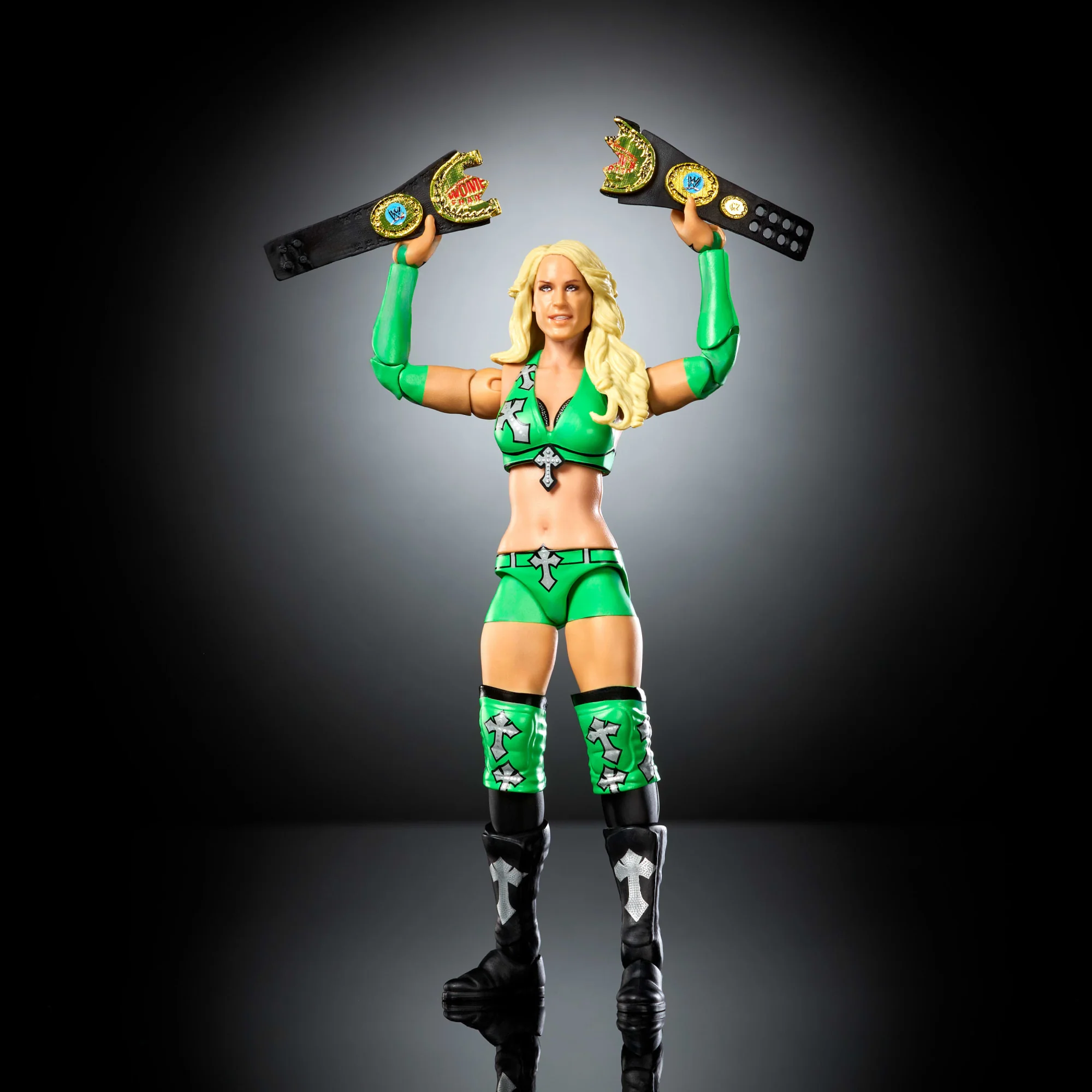 WWE Elite Legends Michelle Mccool Action Figure & Accessories, Series 30 6-Inch Collectible Set - Image 4