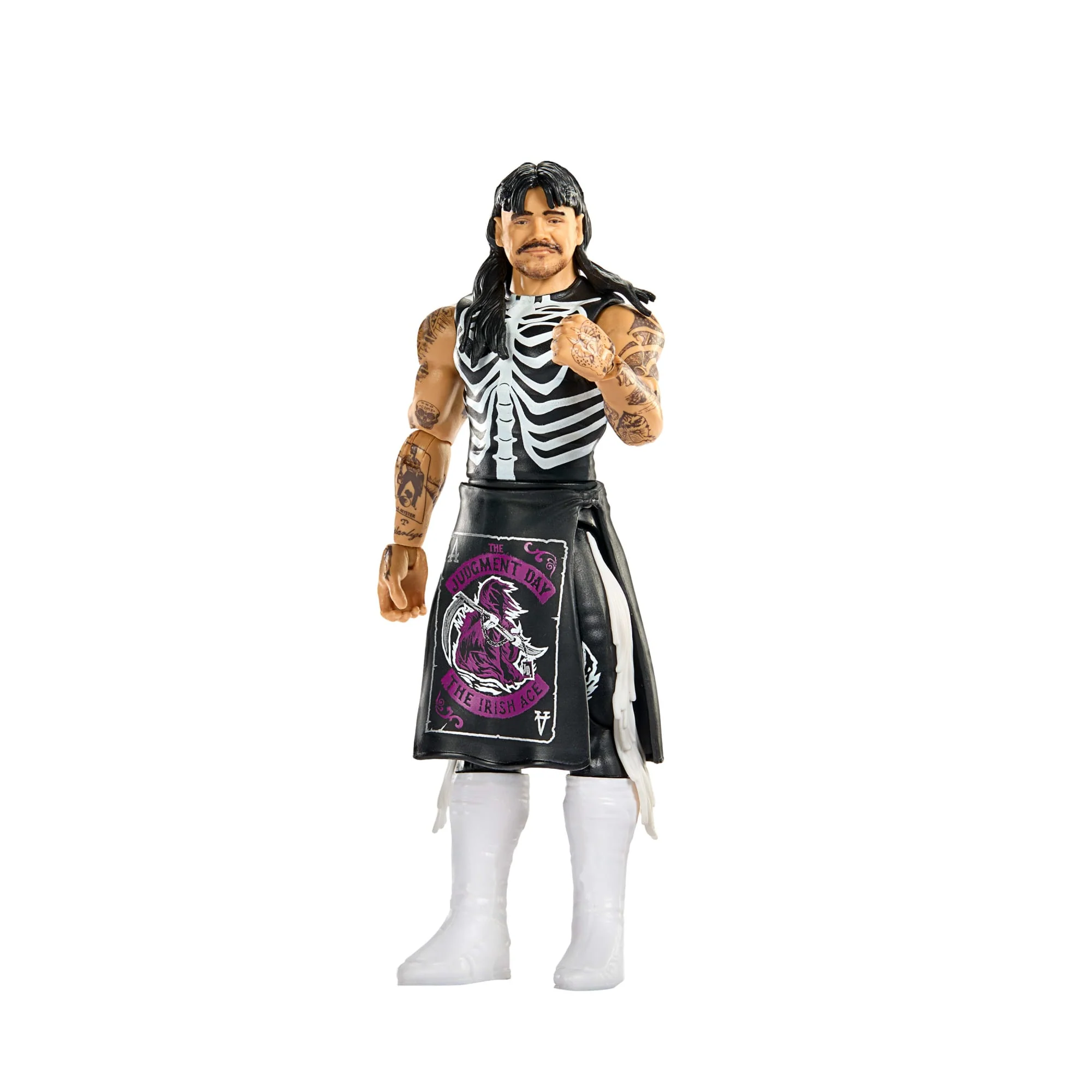 WWE “Dirty” Dominik Mysterio Action Figure, Main Event Series #160, 6-Inch Collectible With Articulation - Image 3