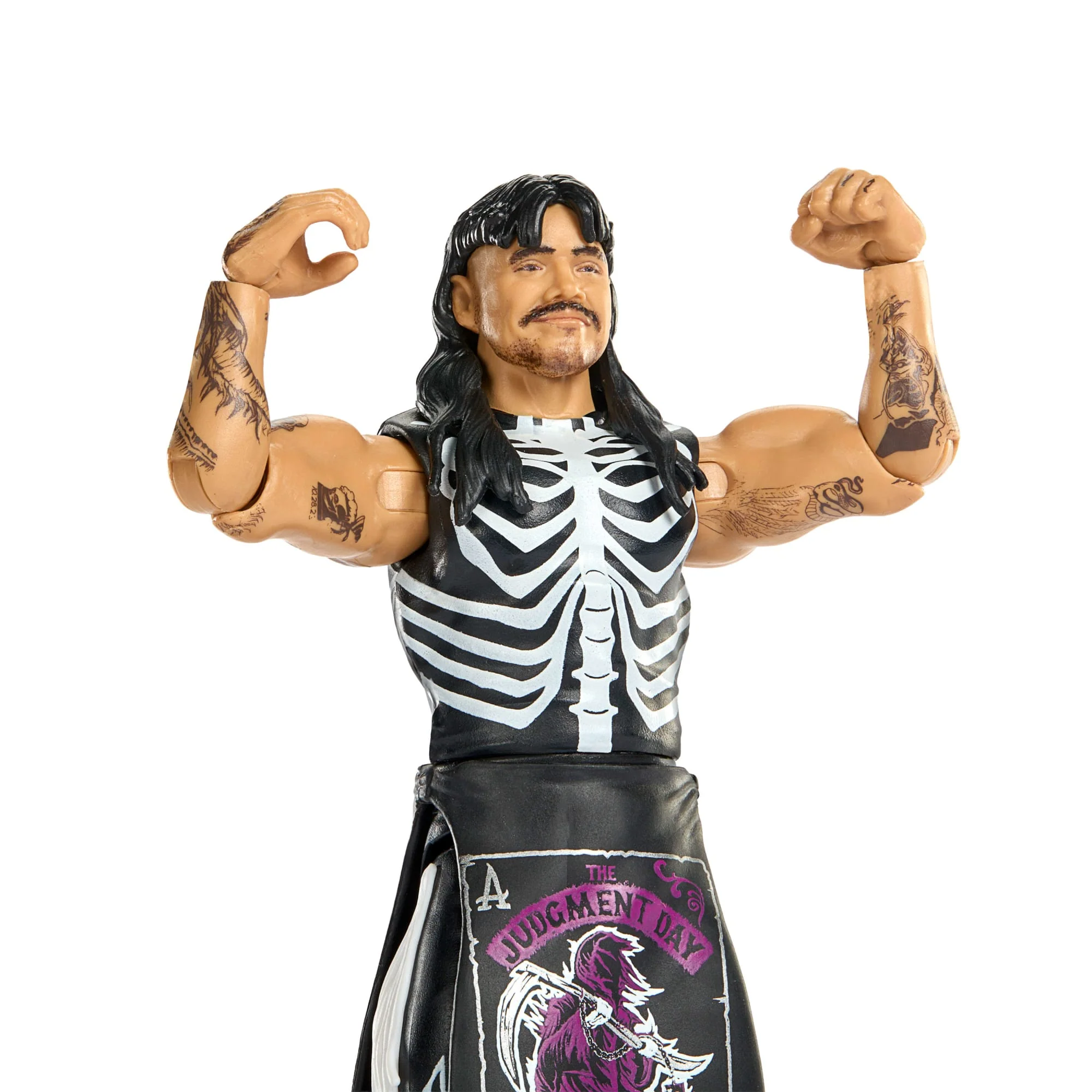 WWE “Dirty” Dominik Mysterio Action Figure, Main Event Series #160, 6-Inch Collectible With Articulation - Image 4