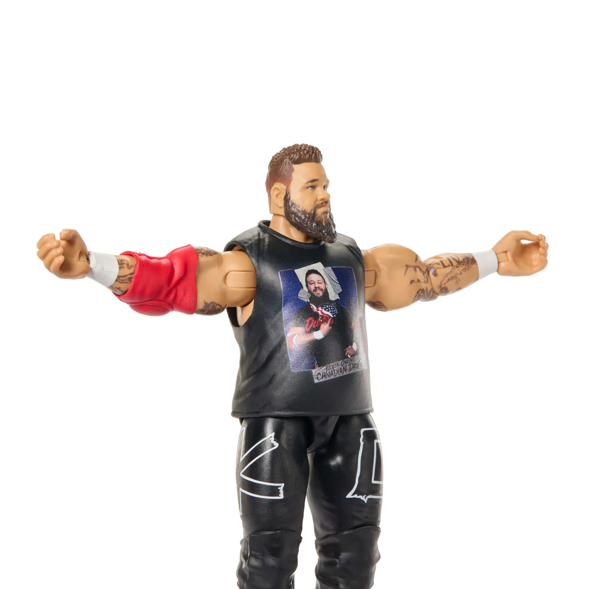 WWE Kevin Owens Action Figure, Main Event Series #163, 6-Inch Collectible With Articulation - Image 3