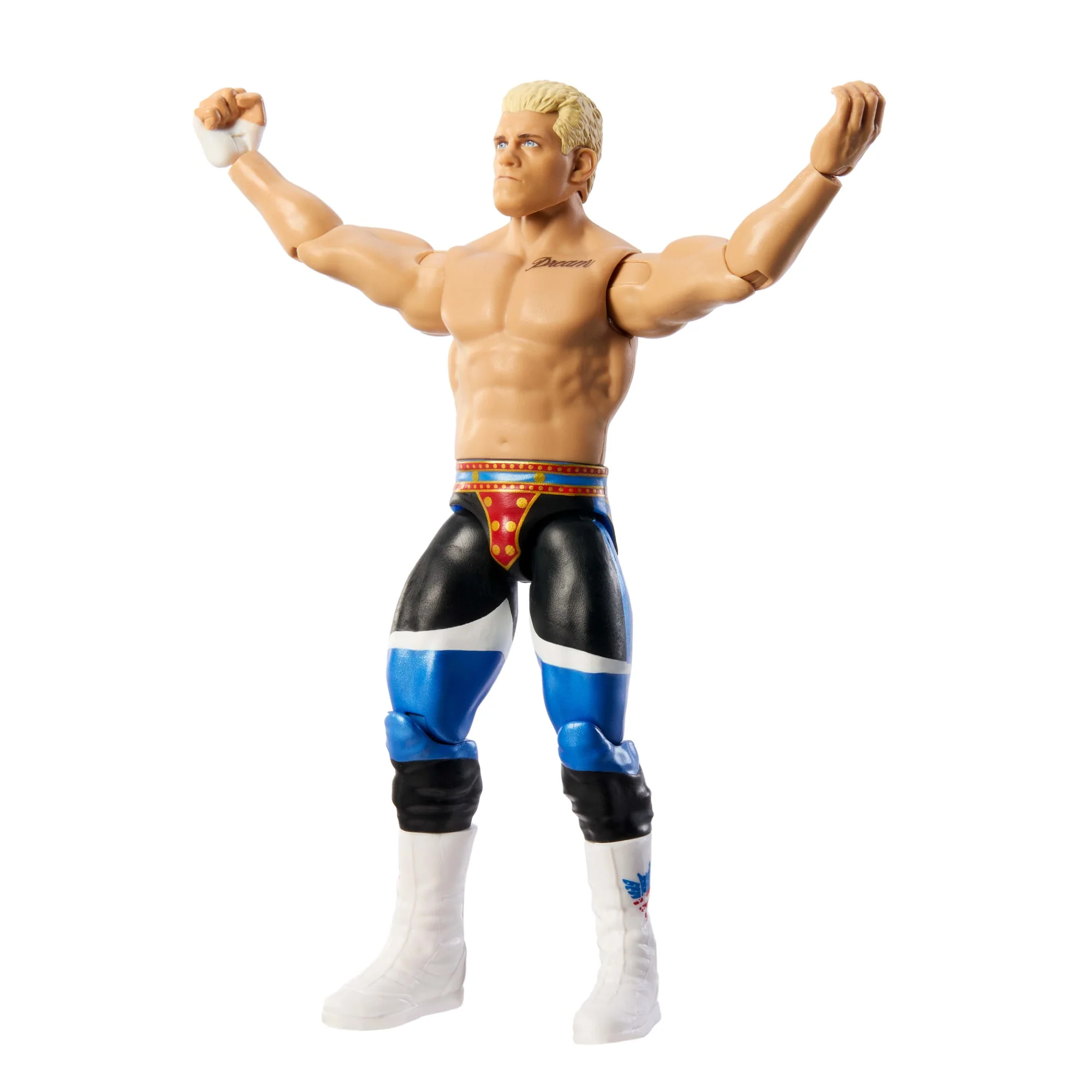 WWE Cody Rhodes Action Figure, Main EVent Series #153 6-inch Collectible Superstar With Articulation - Image 4