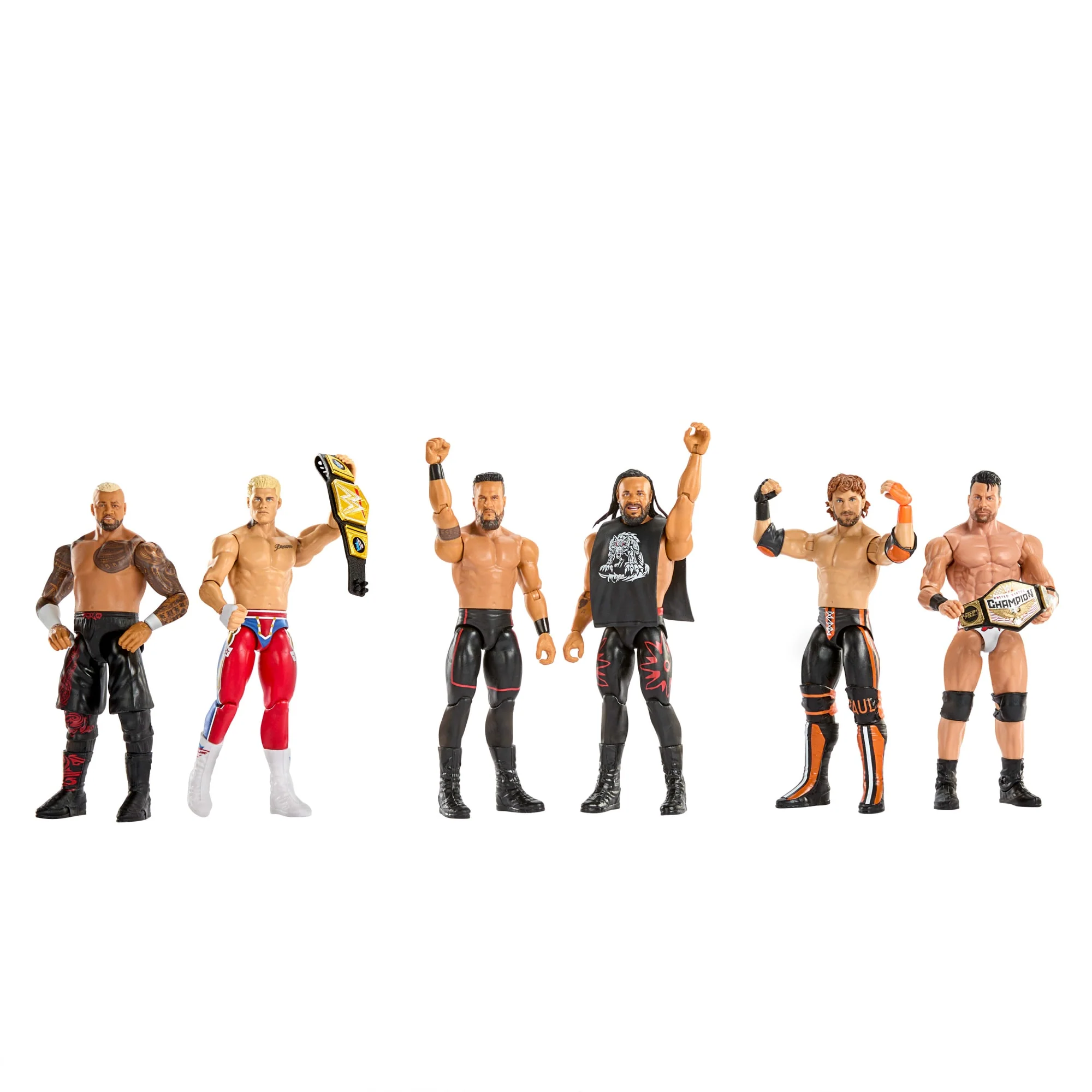 WWE Main Event Showdown Tama Tonga & Jacob Fatu Action Figures Set, Series #24, 6-Inch Collectibles - Image 5