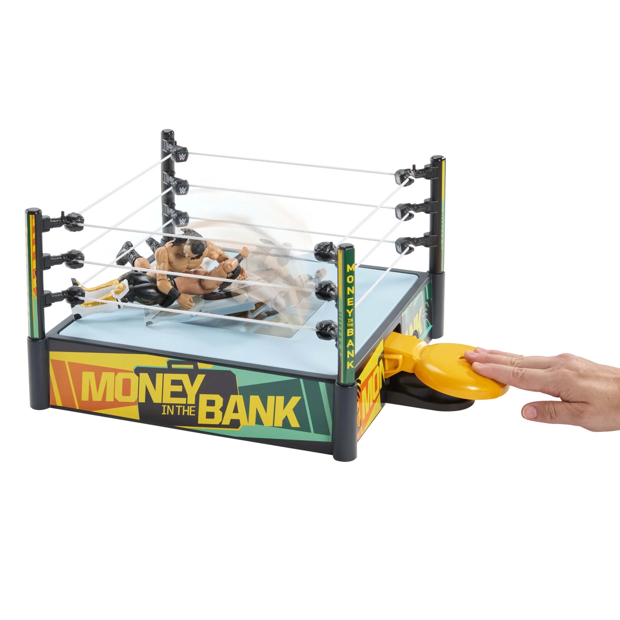 WWE Money in The Bank Cash-in Ring Playset With Accessories, 2 Play Modes & 25 Sounds - Image 5