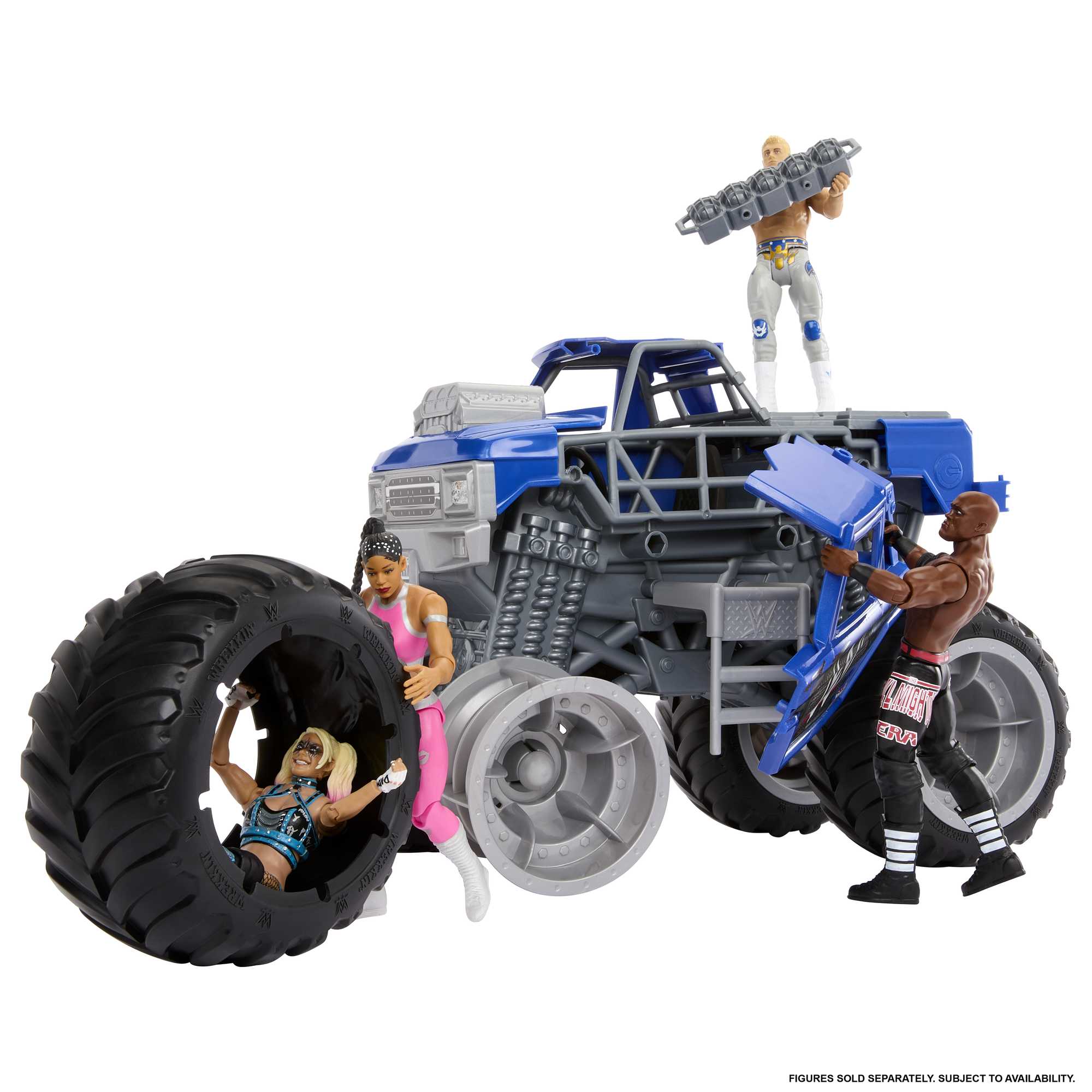 WWE-Wrekkin Slam Crusher-Monster Truck - Image 4