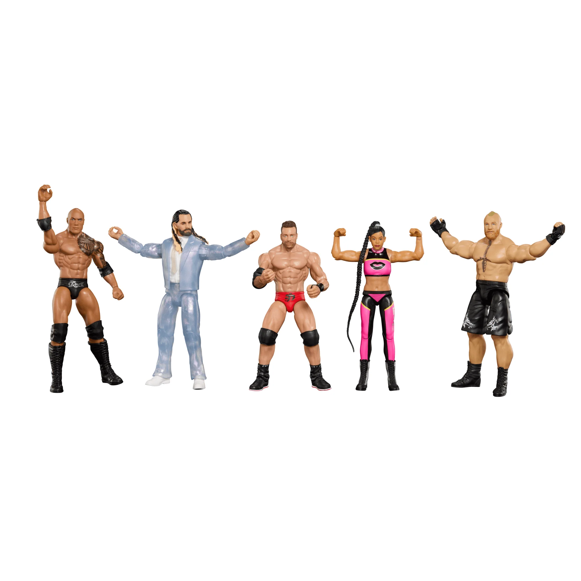 WWE Seth Rollins Action Figure, 6-inch Collectible Superstar With Articulation & Life-Like Look - Image 6