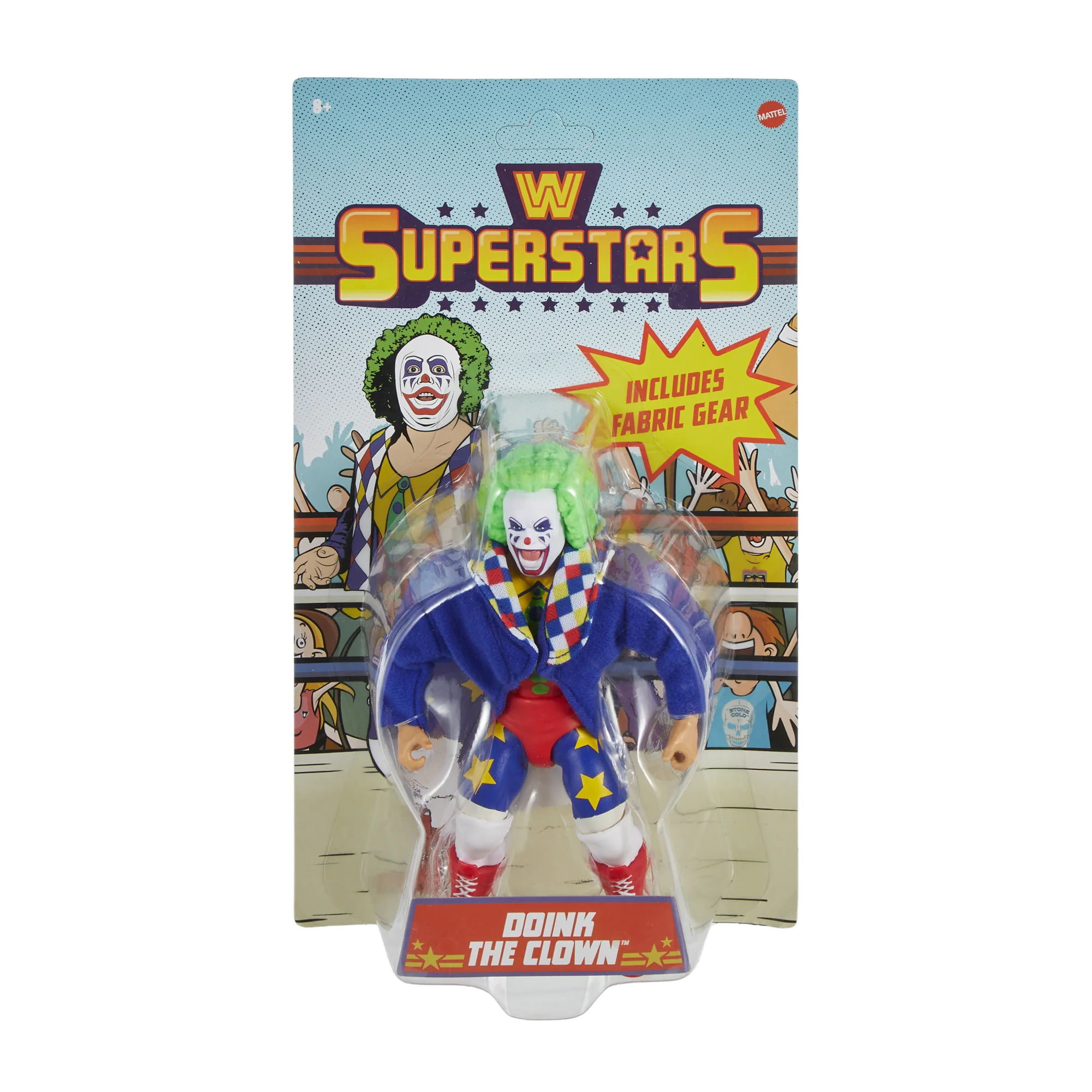 Wwe  Superstars  Figurine Articulée et Accessoires  Doink The Clown - Image 2