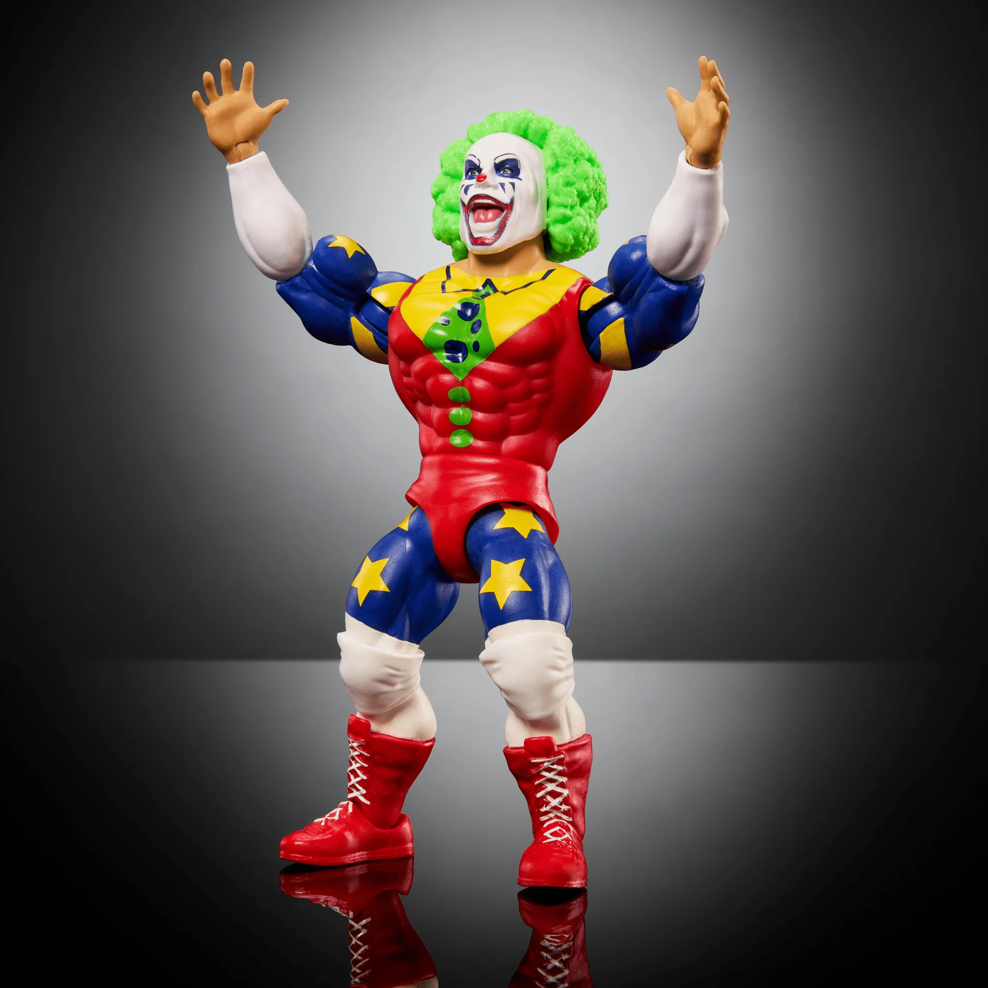 Wwe  Superstars  Figurine Articulée et Accessoires  Doink The Clown - Image 5