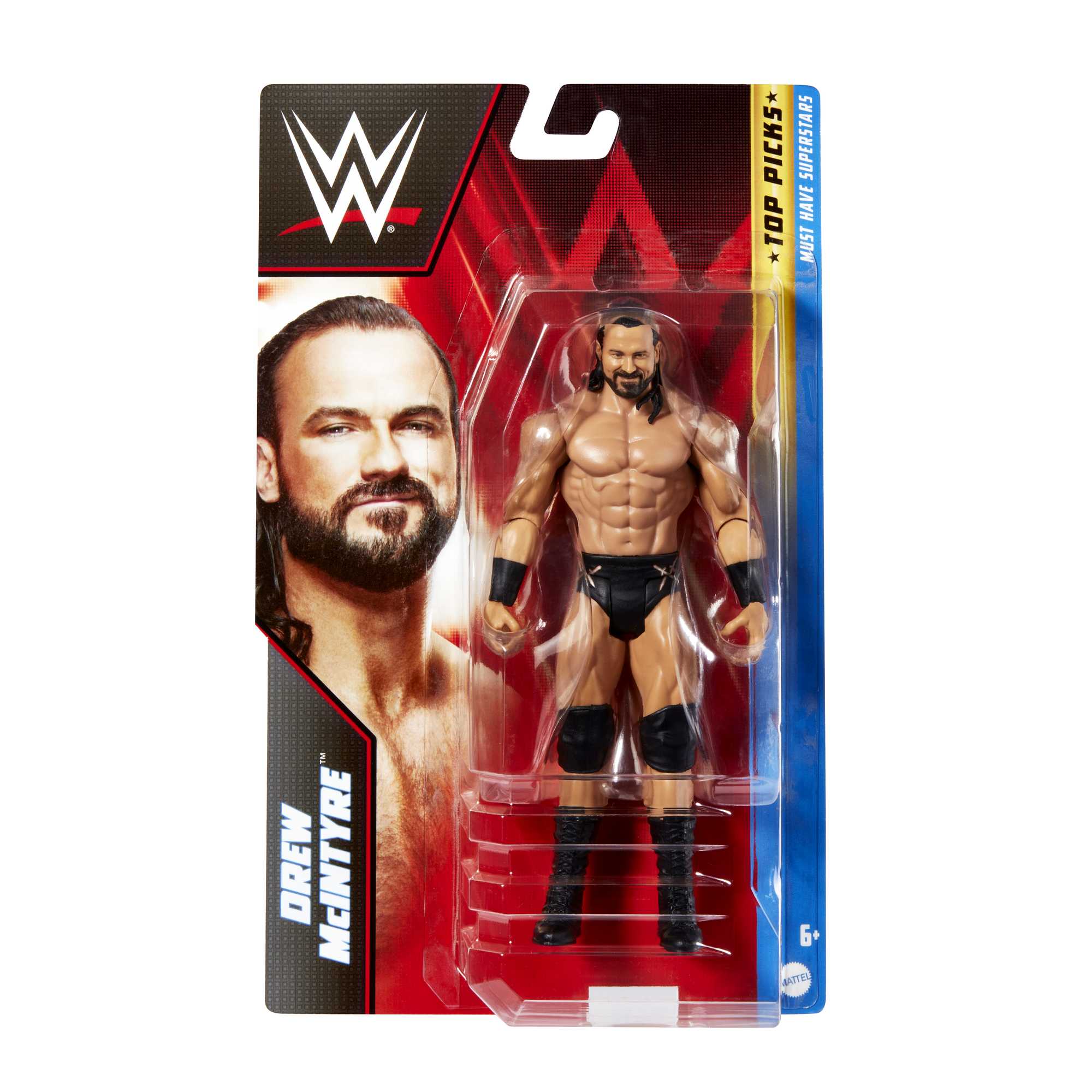 WWE Top Picks Action Figures, 6-Inch Collectible Superstars With Articulation - Image 6