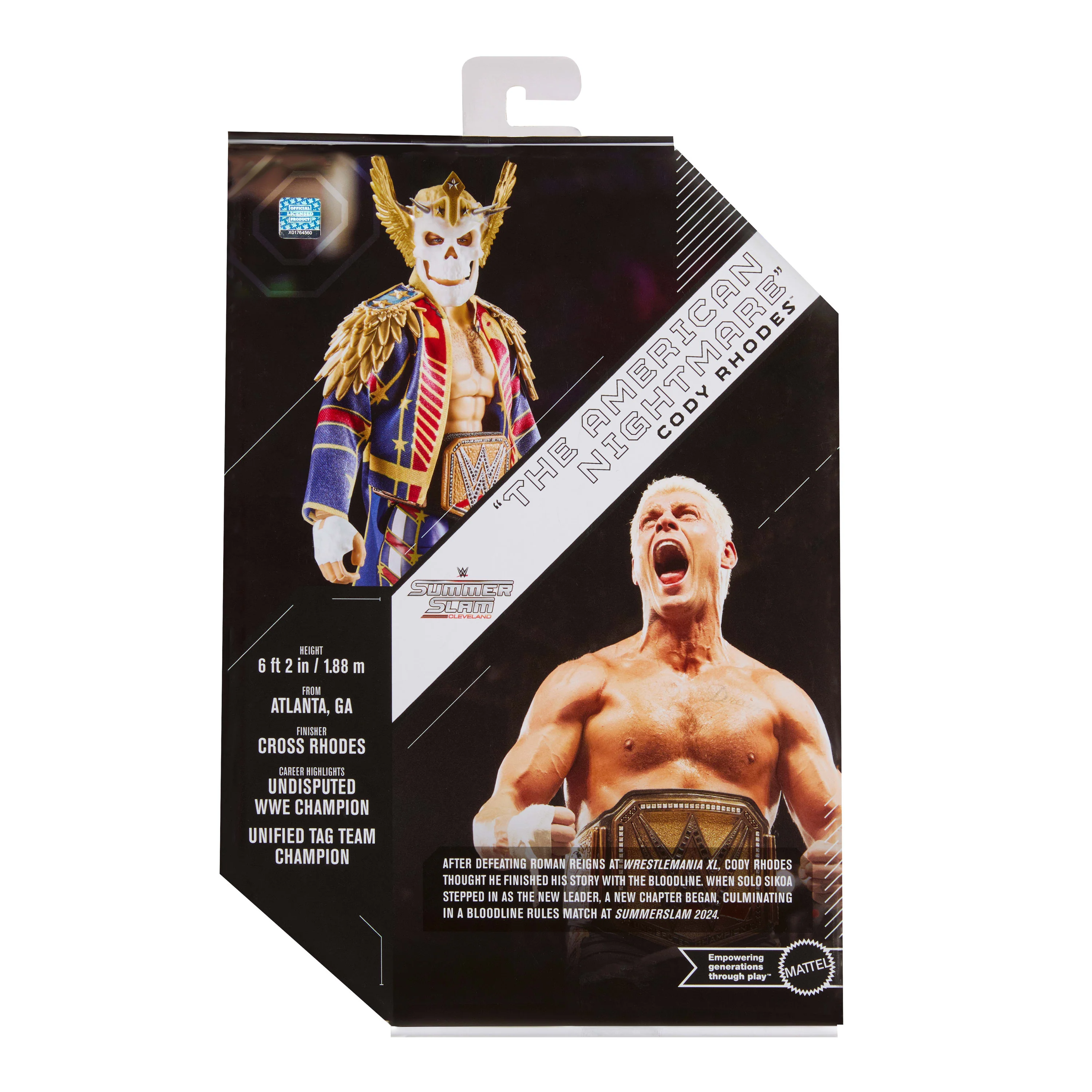 WWE Ultimate Edition Action Cody Rhodes Figure & Accessories Set, 6-Inch Collectible Superstar - Image 6