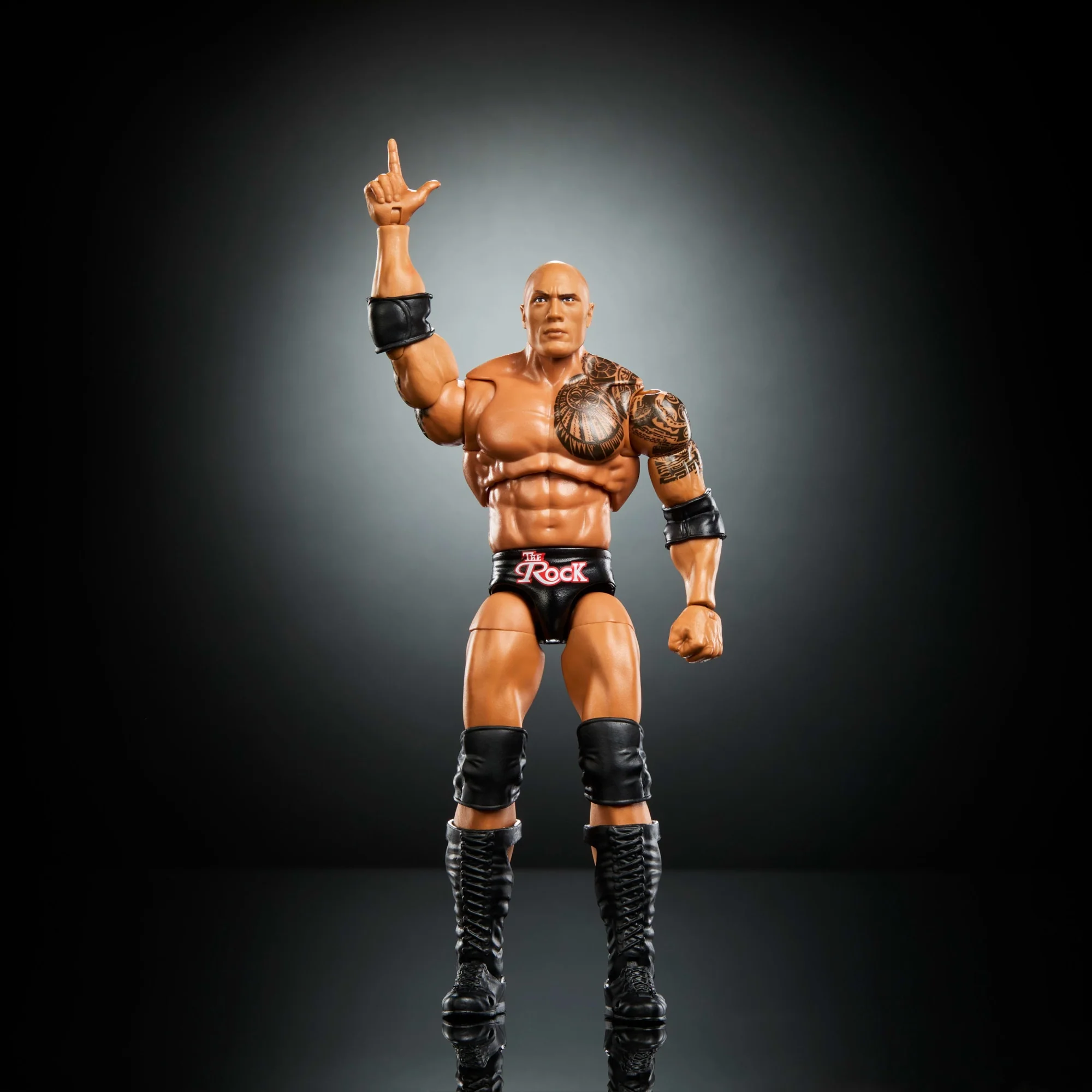 WWE Ultimate Edition The Rock Final Boss Action Figure & Accessories Set, 6-Inch Collectible - Image 4