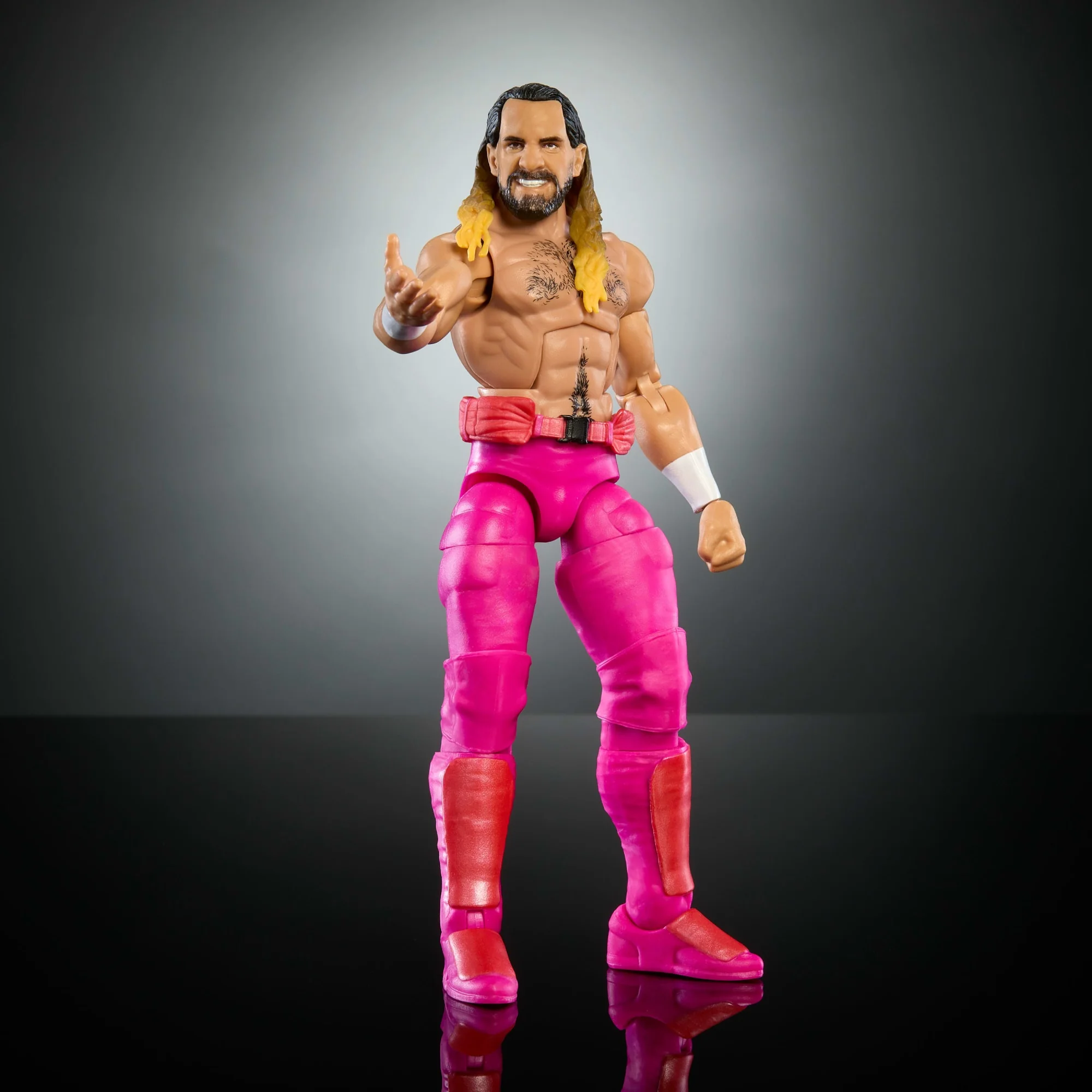 WWE Elite Collection Premium Live EVent Seth Rollins Action Figure Set, Wrestlemania Collectible - Image 4