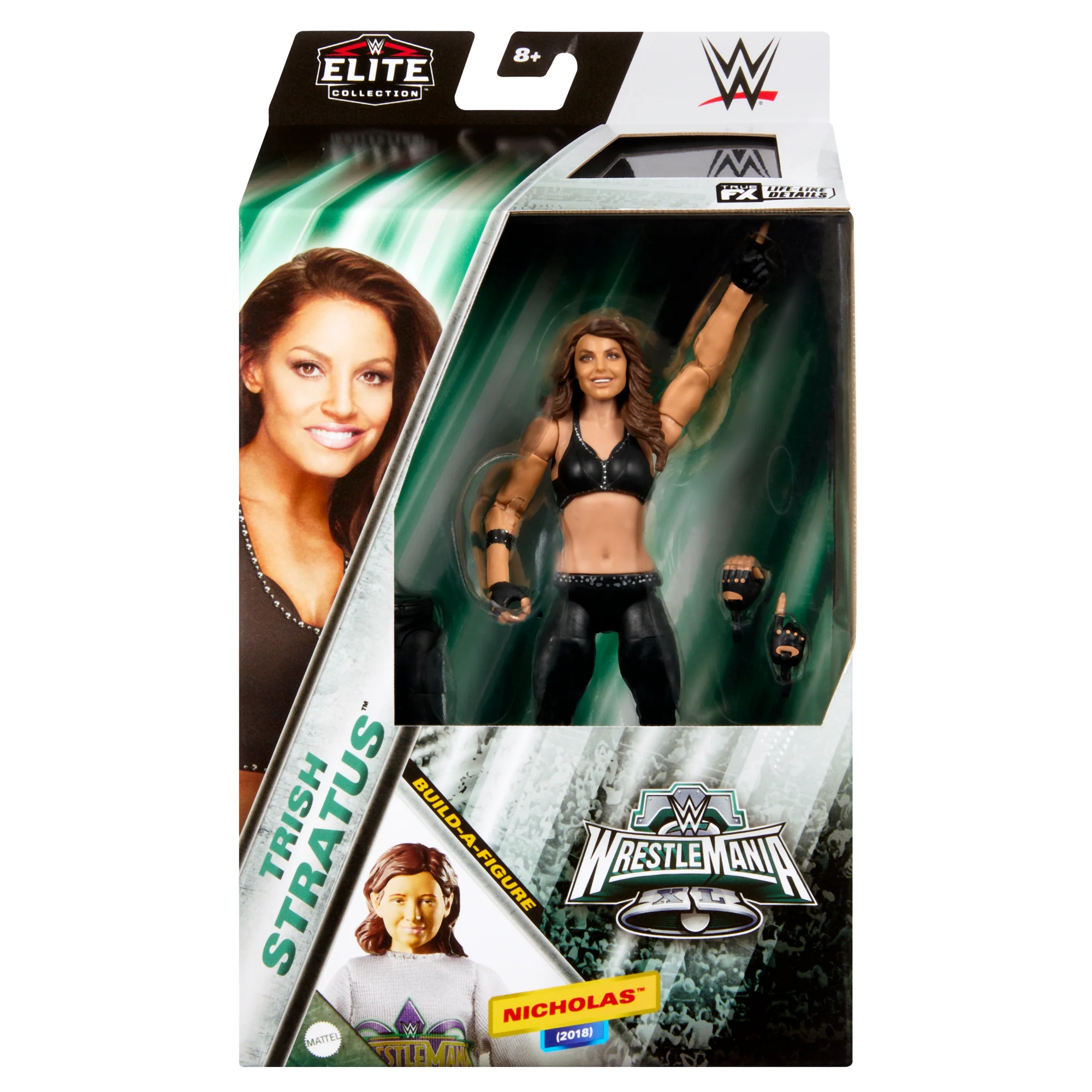 WWE Elite Action Figure Wrestlemania With Build-A-Figure - Image 6