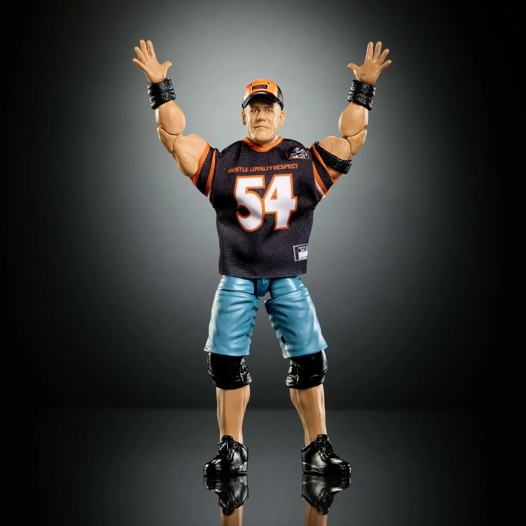 WWE Elite Collection Premium Live Event John Cena Action Figure Set, Wrestlemania Collectible - Image 2