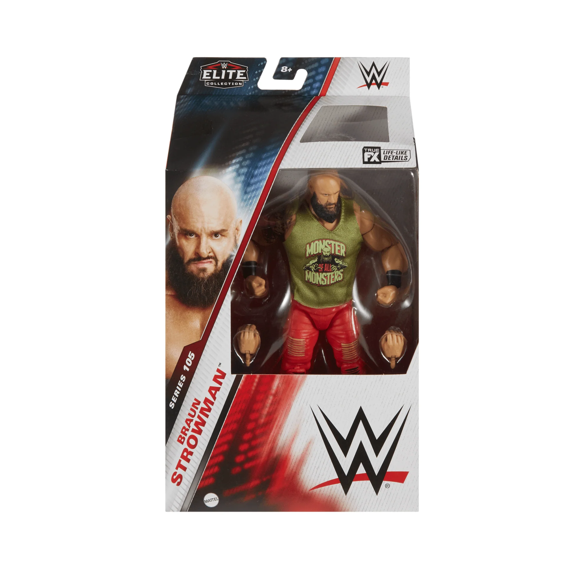 Wwe Collection Elite Figurine Articulée 15,24 Cm Braun Strowman - Image 2