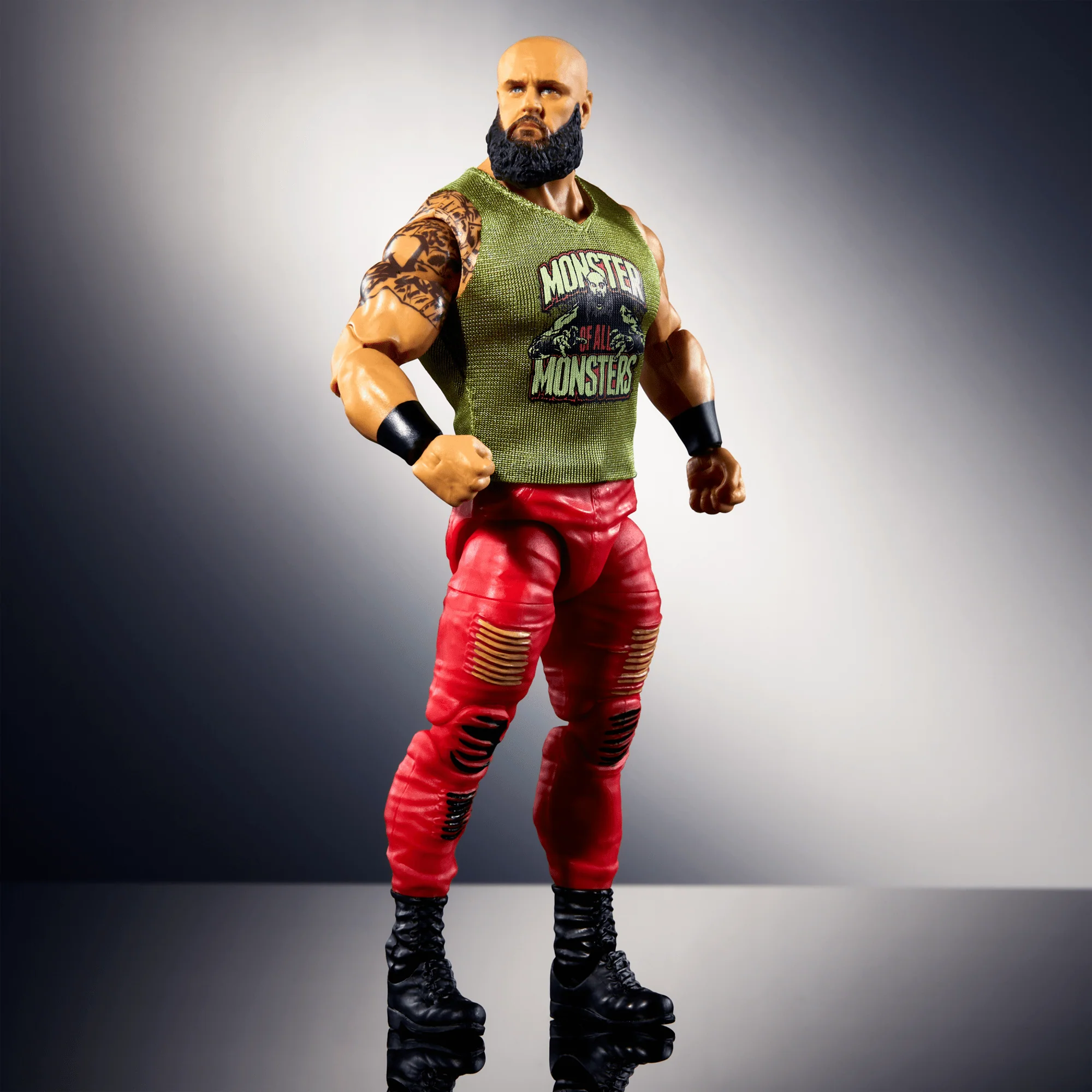 Wwe Collection Elite Figurine Articulée 15,24 Cm Braun Strowman - Image 4